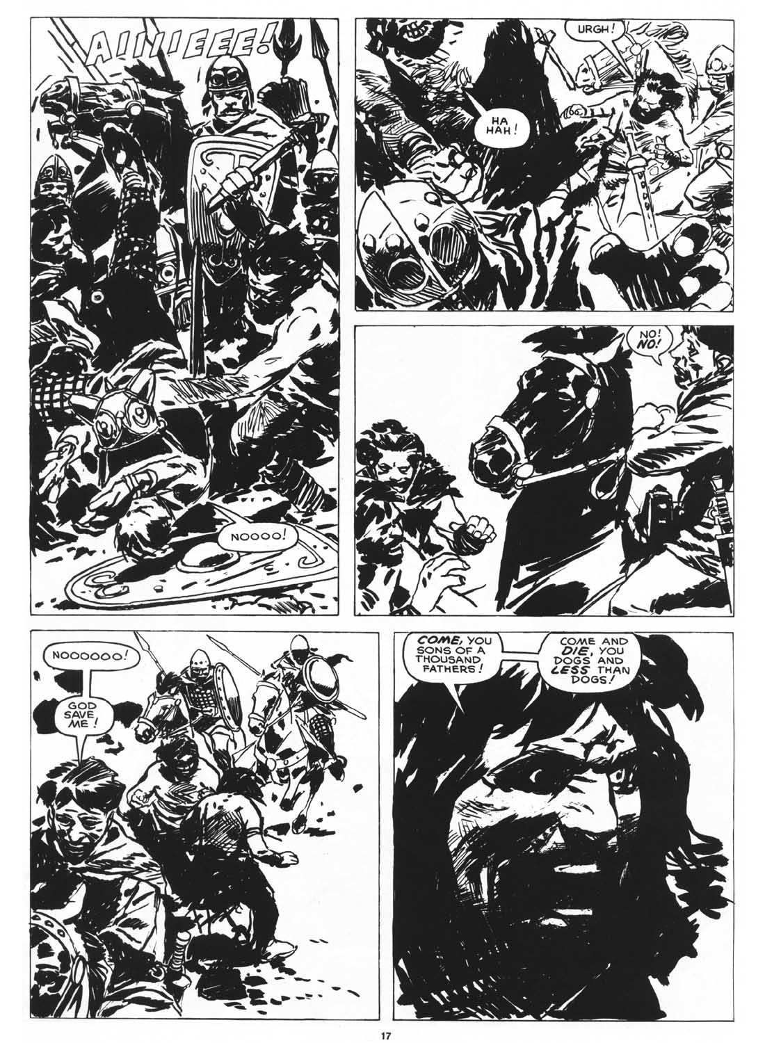 Read online The Savage Sword Of Conan comic -  Issue #162 - 19