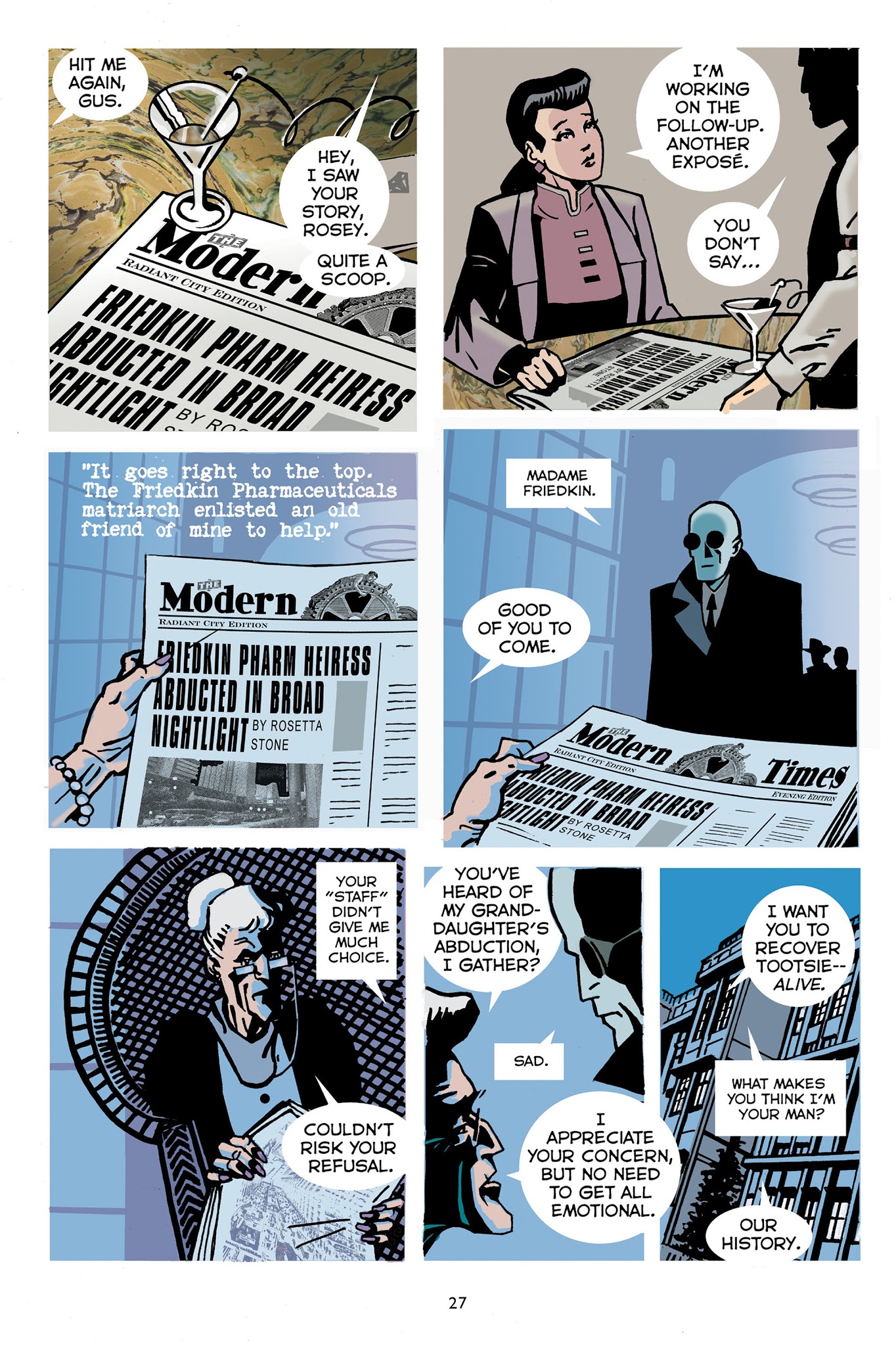 Read online Mister X: Eviction comic -  Issue # TPB - 28