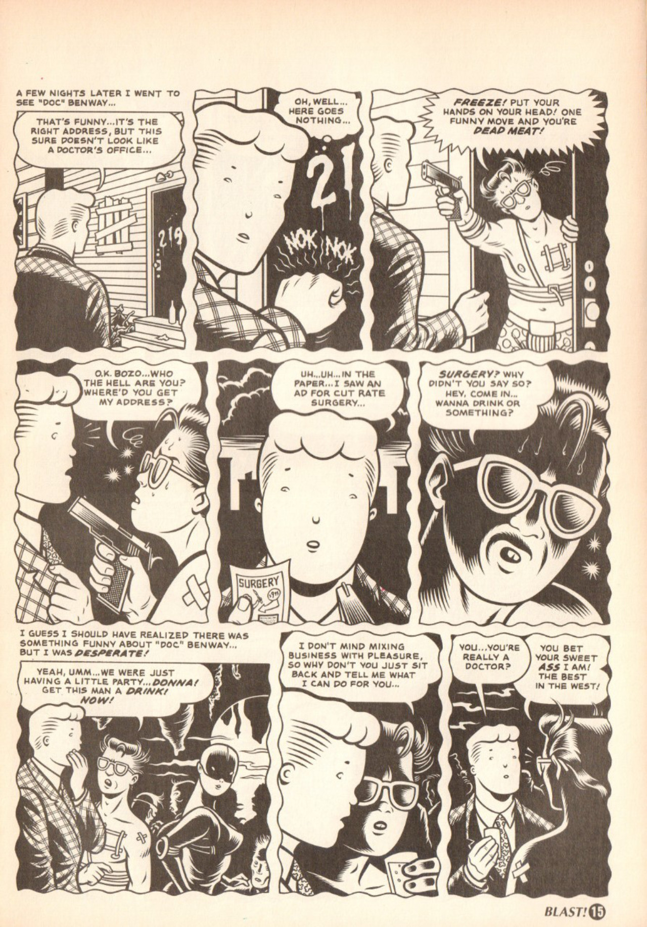 Read online Blast (1991) comic -  Issue #3 - 17