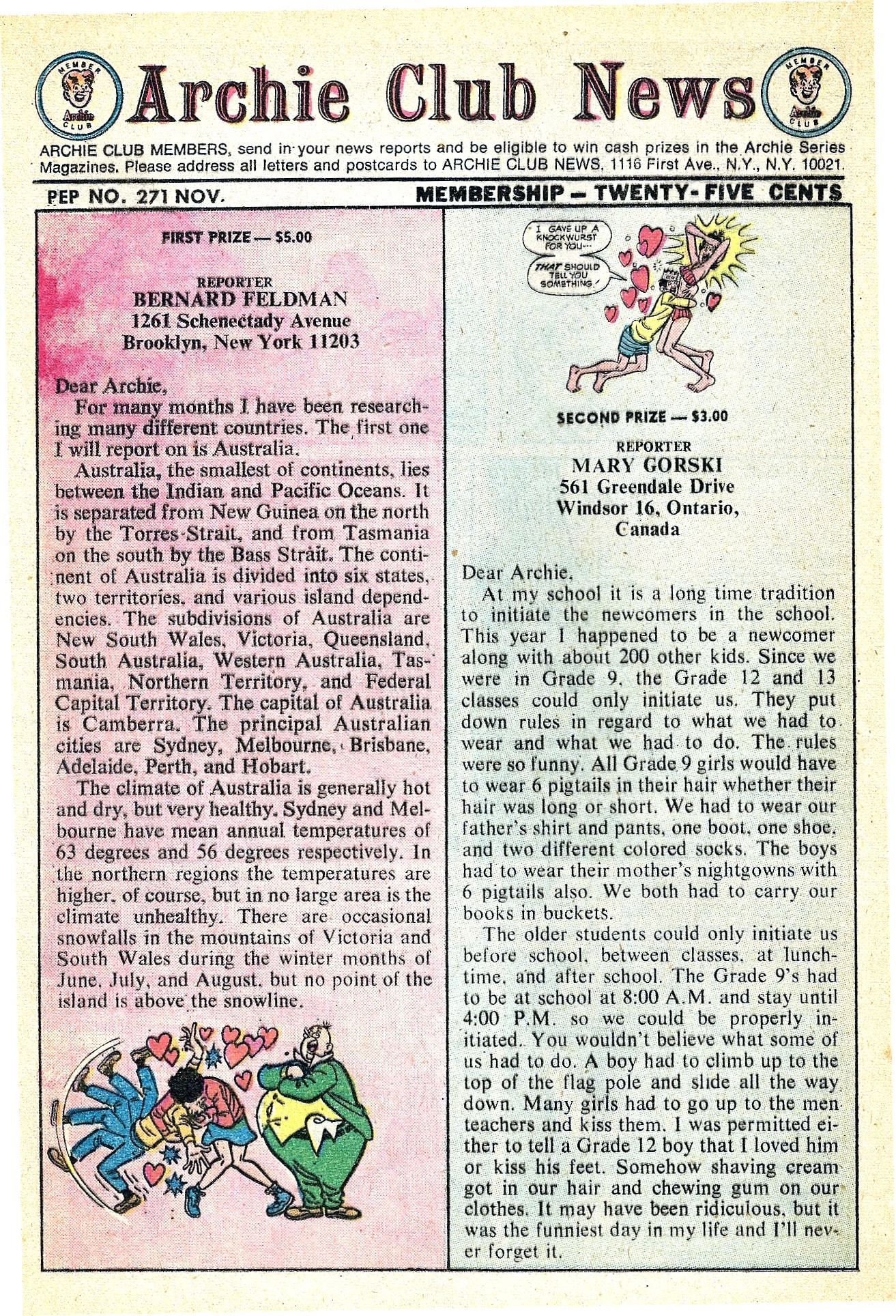 Read online Pep Comics comic -  Issue #271 - 16