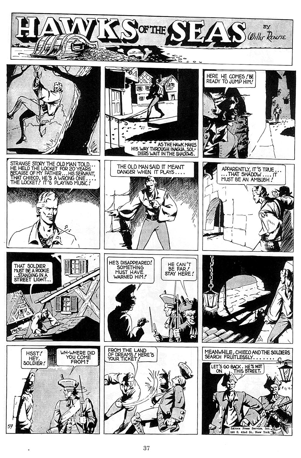Read online Will Eisner's Hawks of the Seas comic -  Issue # TPB - 38
