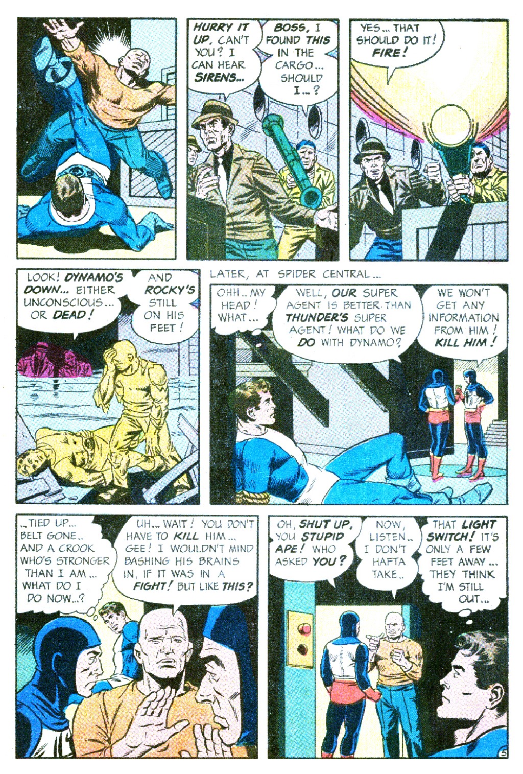 Read online T.H.U.N.D.E.R. Agents (1965) comic -  Issue #12 - 7
