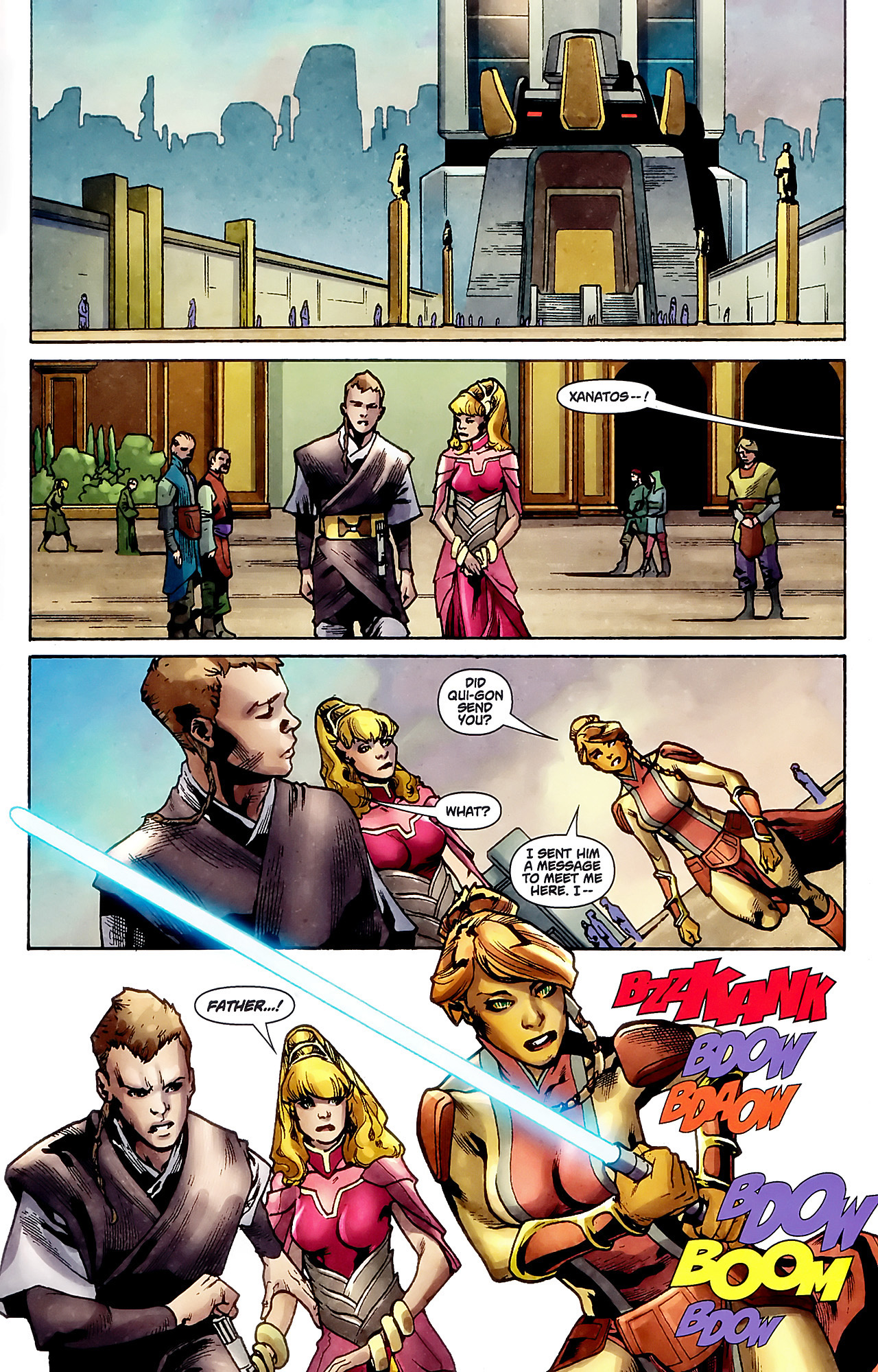 Read online Star Wars: Jedi - The Dark Side comic -  Issue #3 - 17