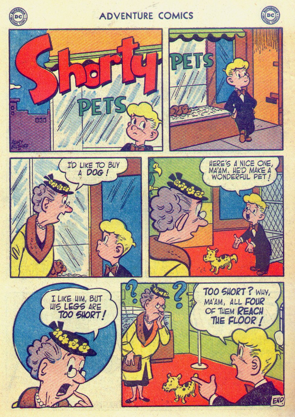 Read online Adventure Comics (1938) comic -  Issue #201 - 42