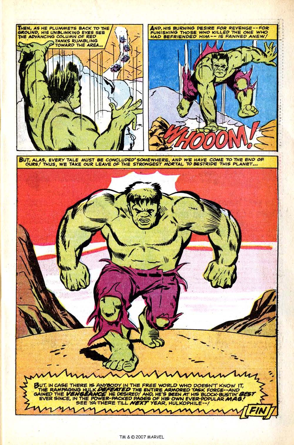 Read online The Incredible Hulk (1968) comic -  Issue # _Annual 1969 - 65