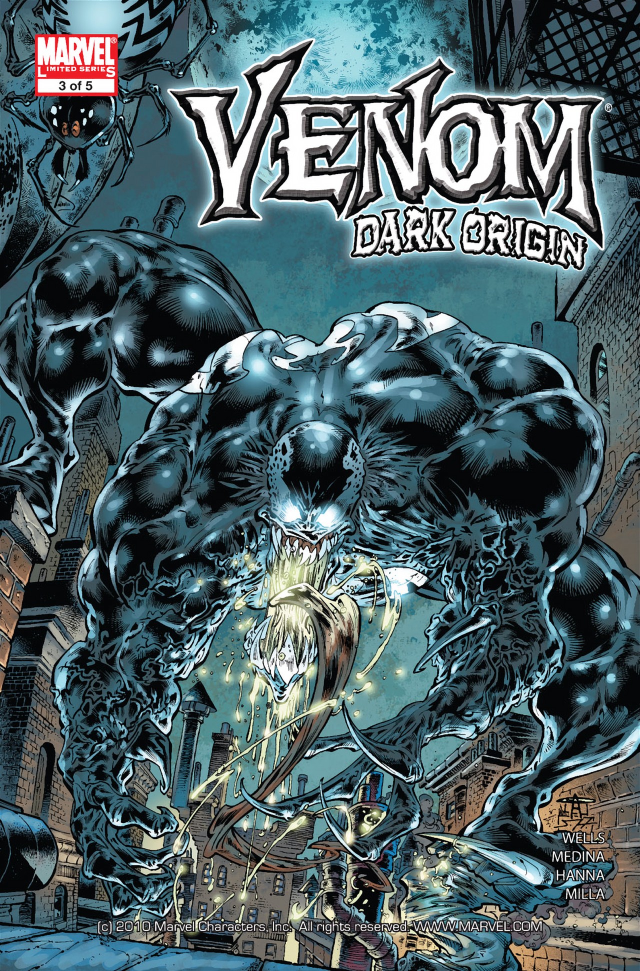 Read online Venom: Dark Origin comic -  Issue #3 - 1