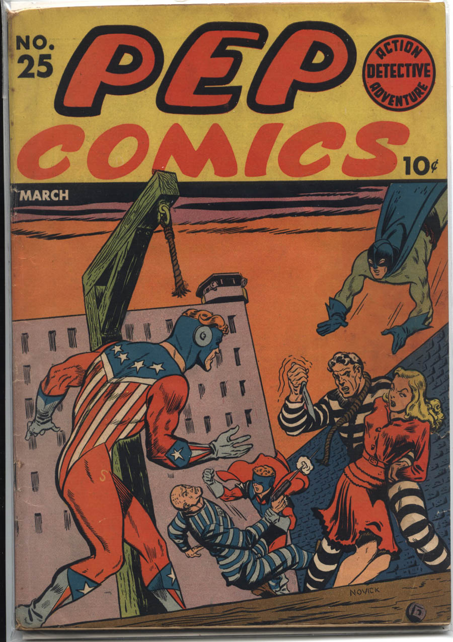 Read online Pep Comics comic -  Issue #25 - 2