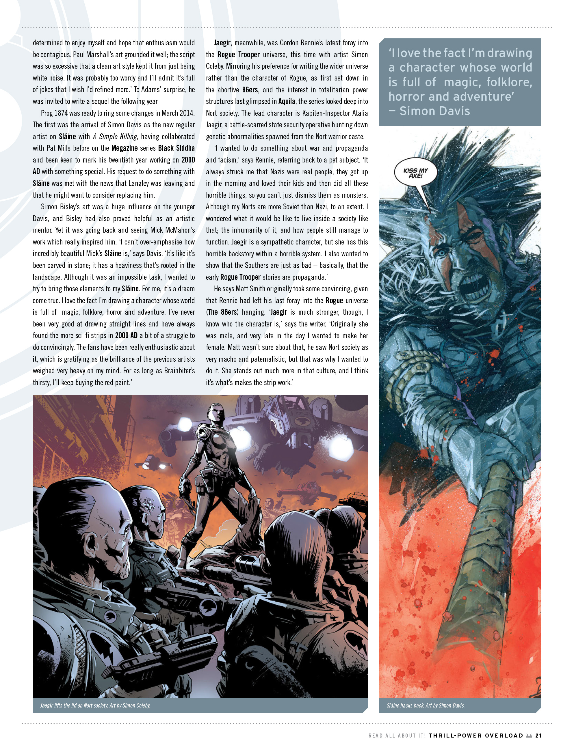 Read online Judge Dredd Megazine (Vol. 5) comic -  Issue #380 - 21