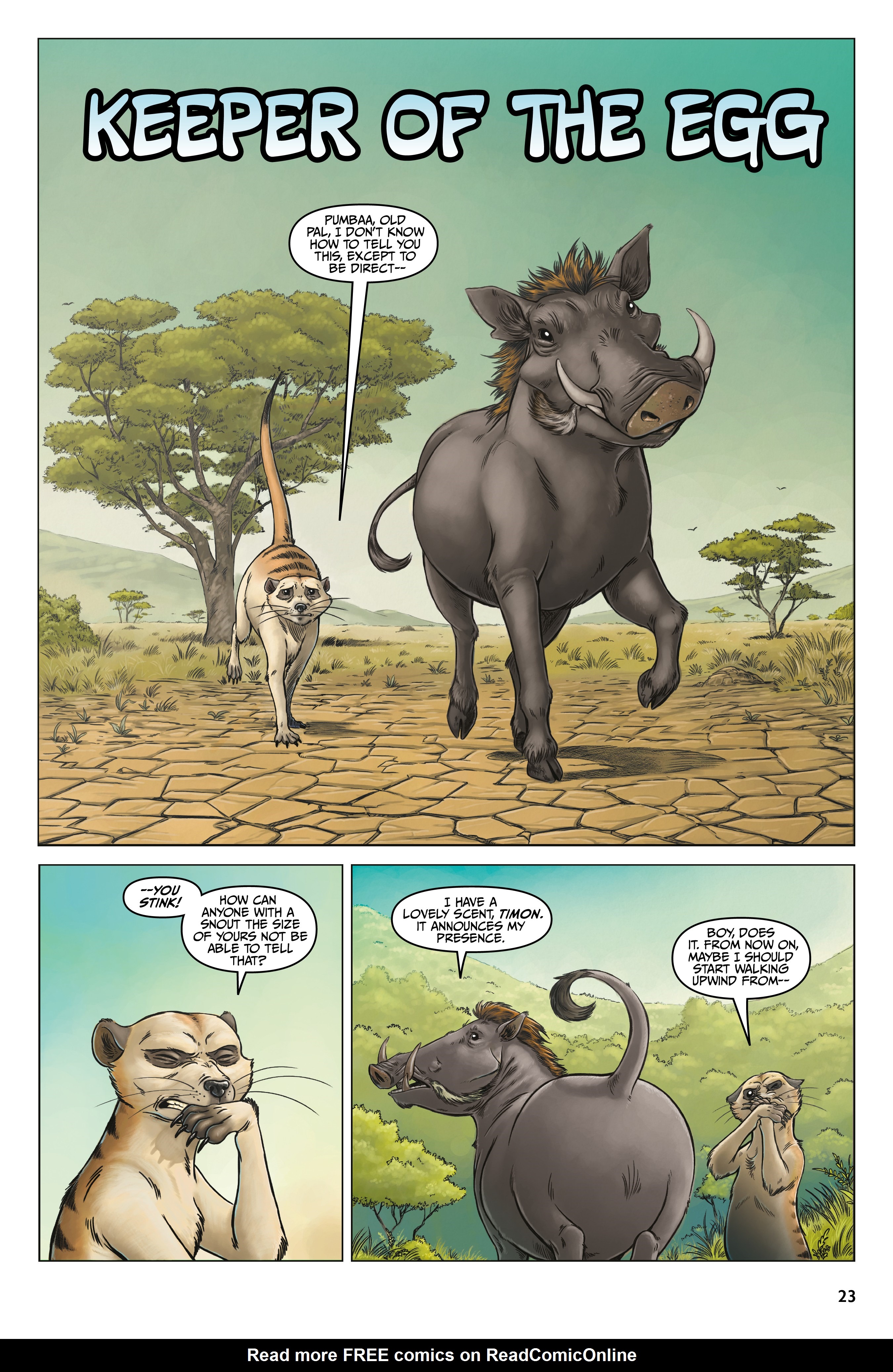 Read online Disney The Lion King: Wild Schemes and Catastrophes comic -  Issue # TPB - 24