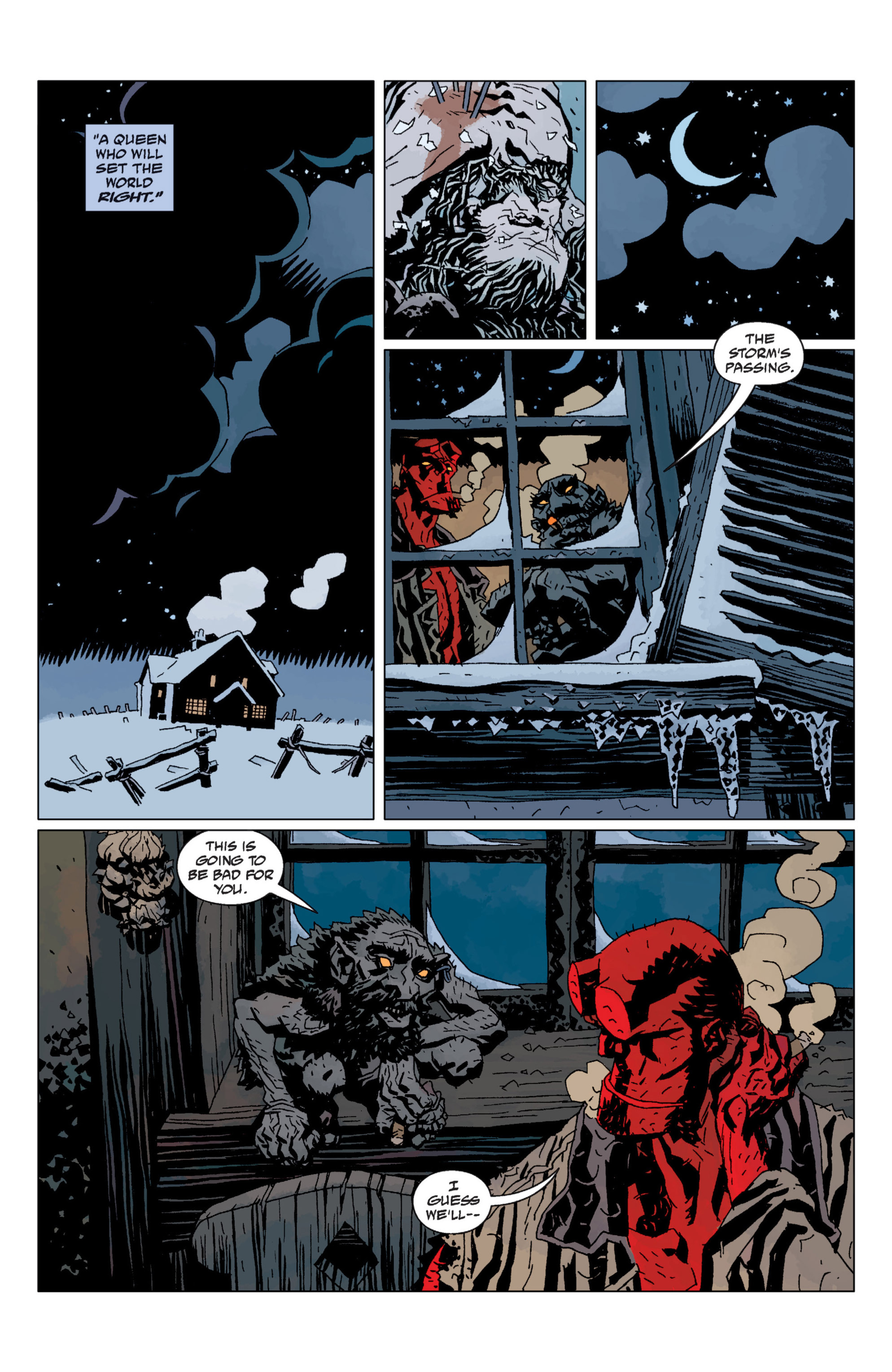 Read online Hellboy comic -  Issue #8 - 95