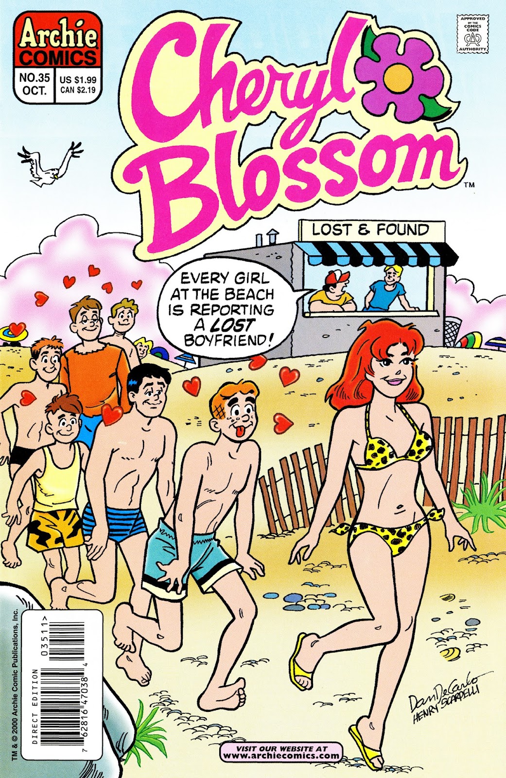 Cheryl Blossom (1997) issue 35 - Page 1
