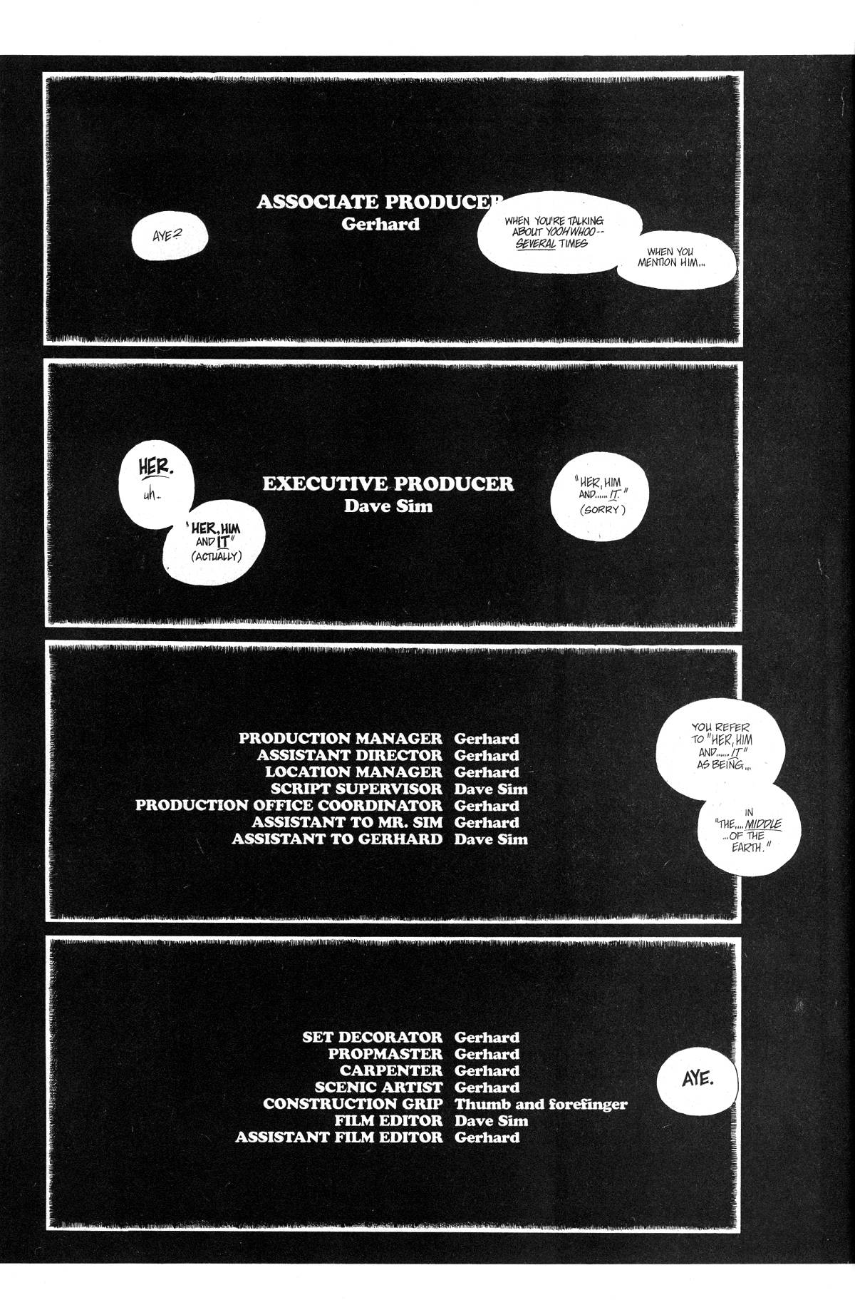 Read online Cerebus comic -  Issue #288 - 4