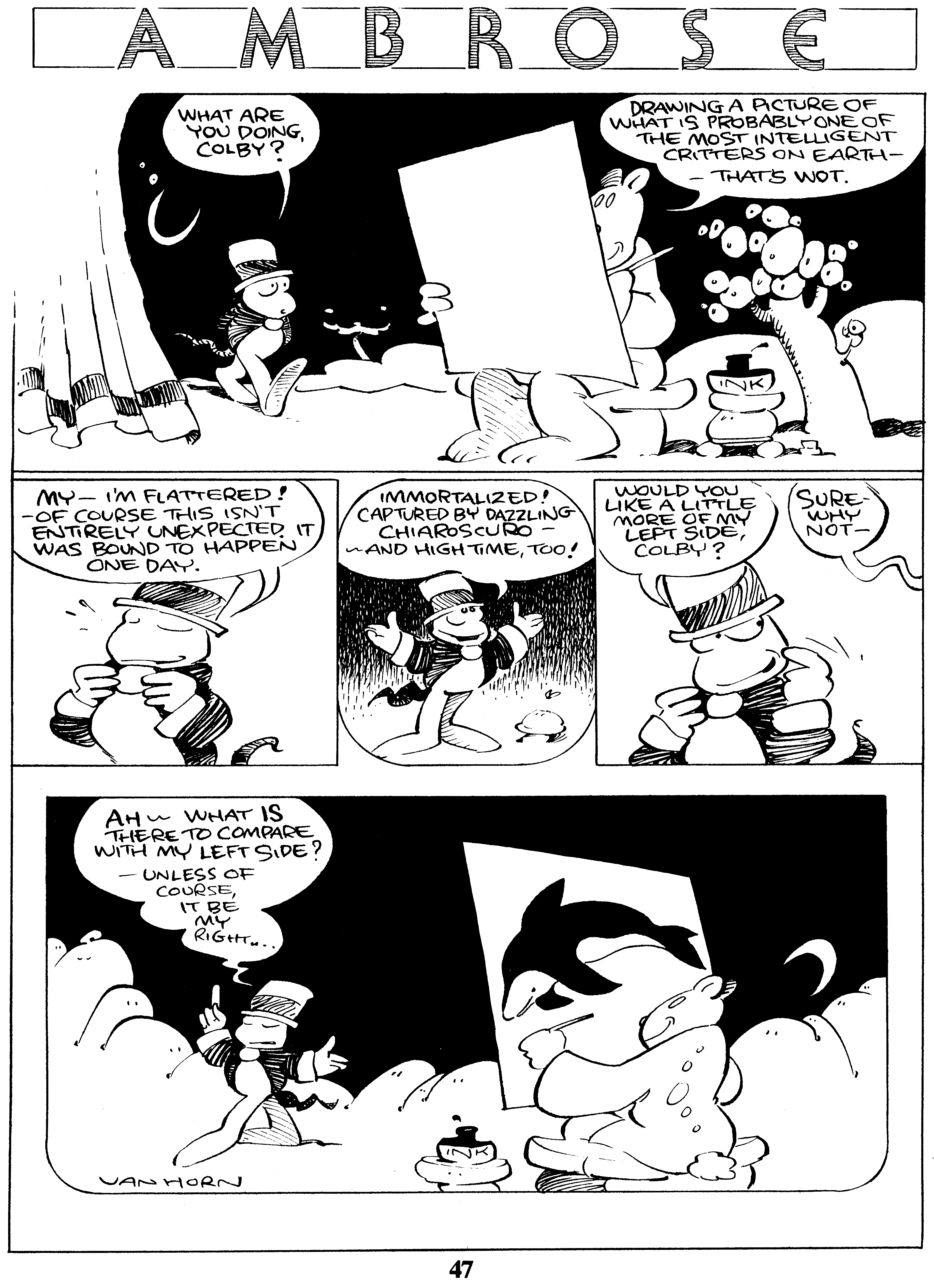 Read online Critters comic -  Issue #50 - 49