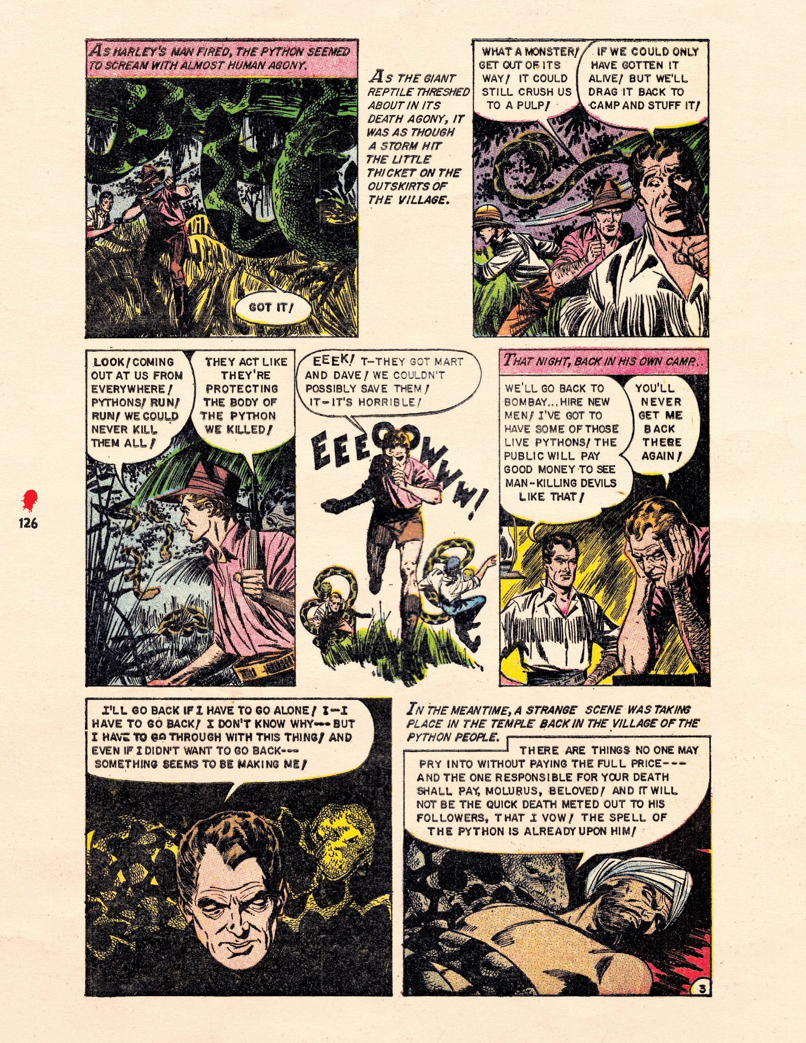 Read online Chilling Archives of Horror Comics comic -  Issue # TPB 15 - 127