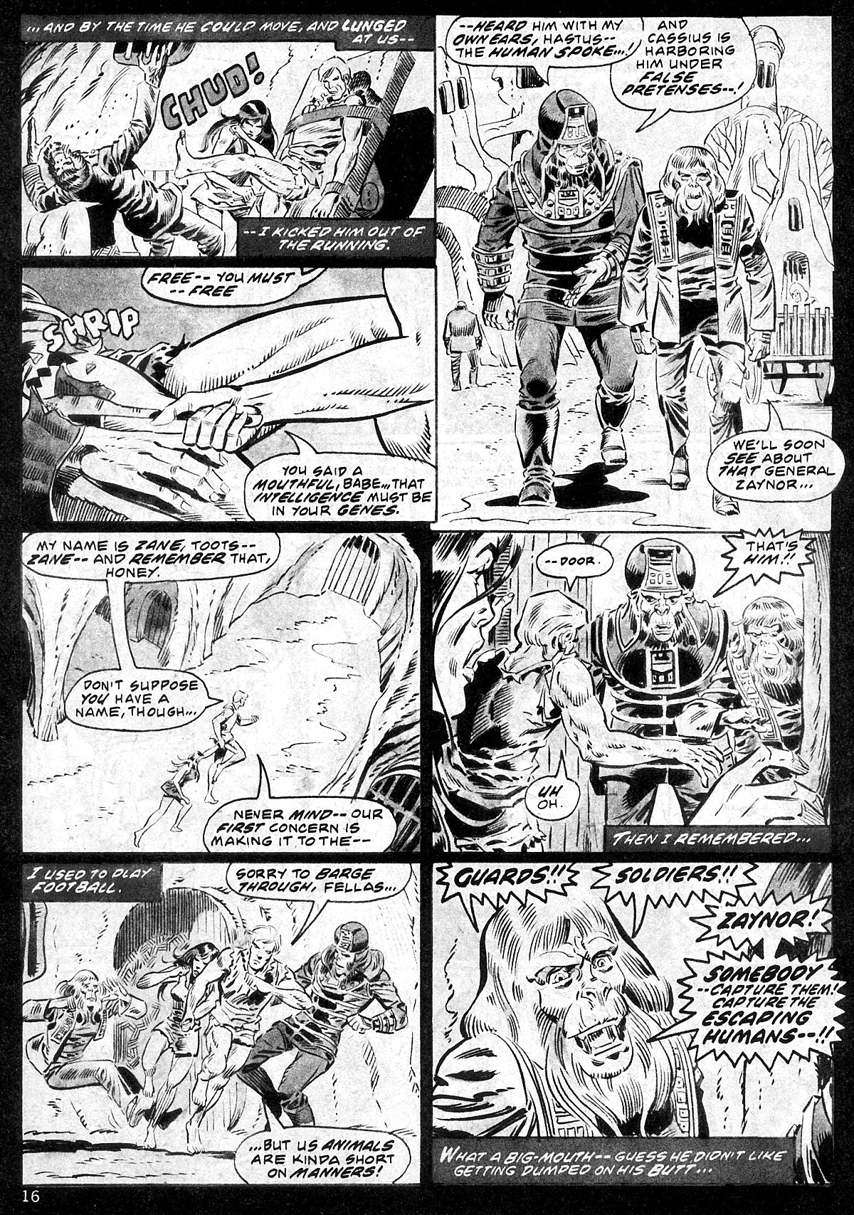 Read online Planet of the Apes comic -  Issue #21 - 16