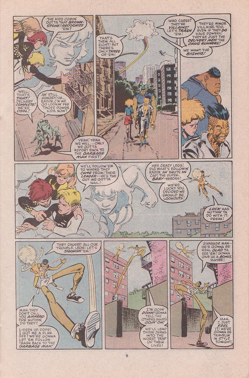 Read online Power Pack (1984) comic -  Issue #32 - 10