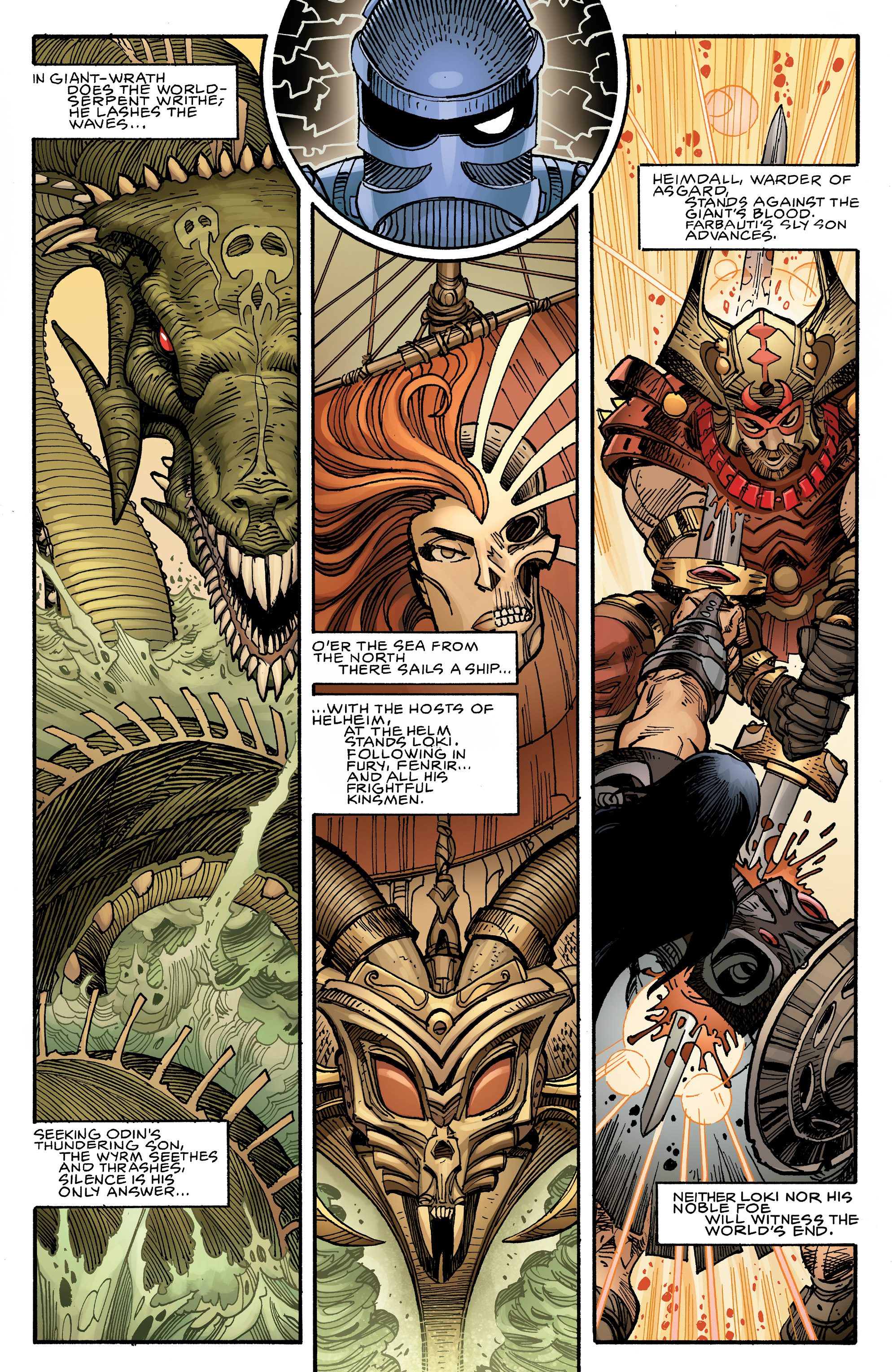 Read online Ragnarok: The Breaking of Helheim comic -  Issue #1 - 15