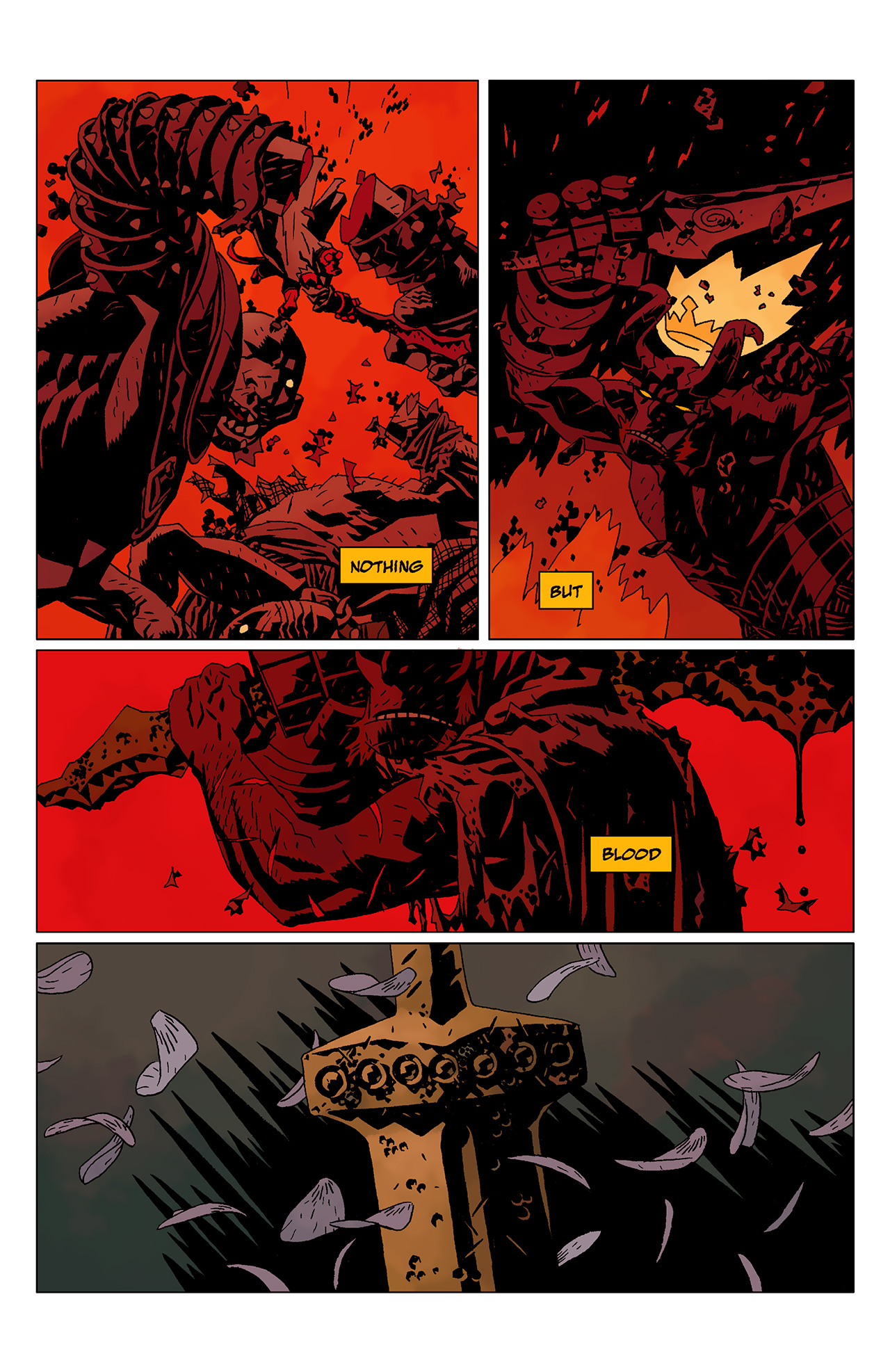 Read online Hellboy: The Wild Hunt comic -  Issue #6 - 17