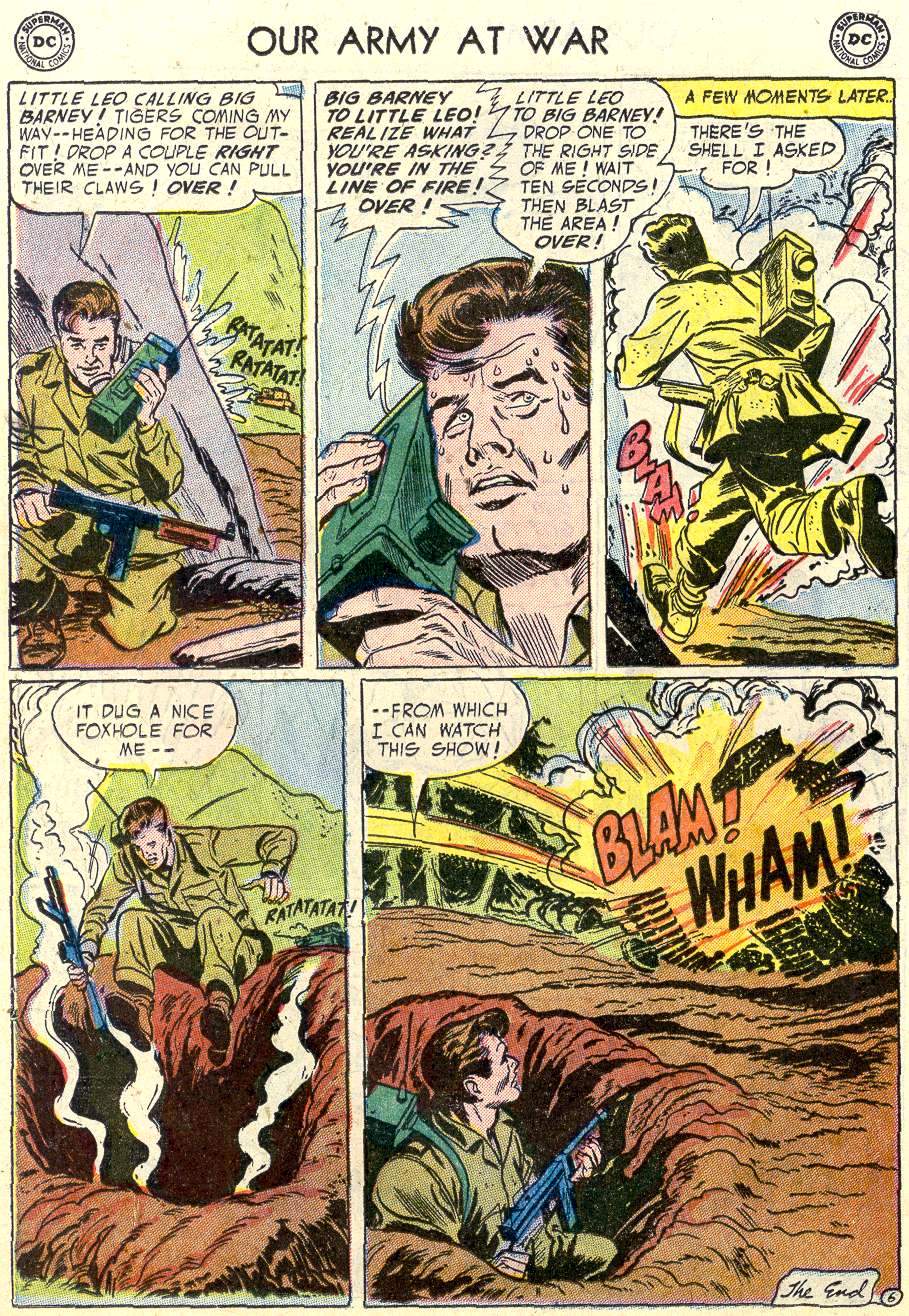 Read online Our Army at War (1952) comic -  Issue #33 - 26