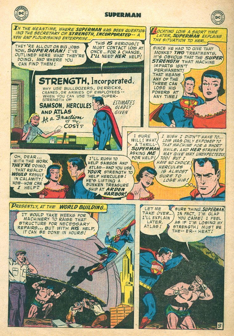 Read online Superman (1939) comic -  Issue #112 - 30