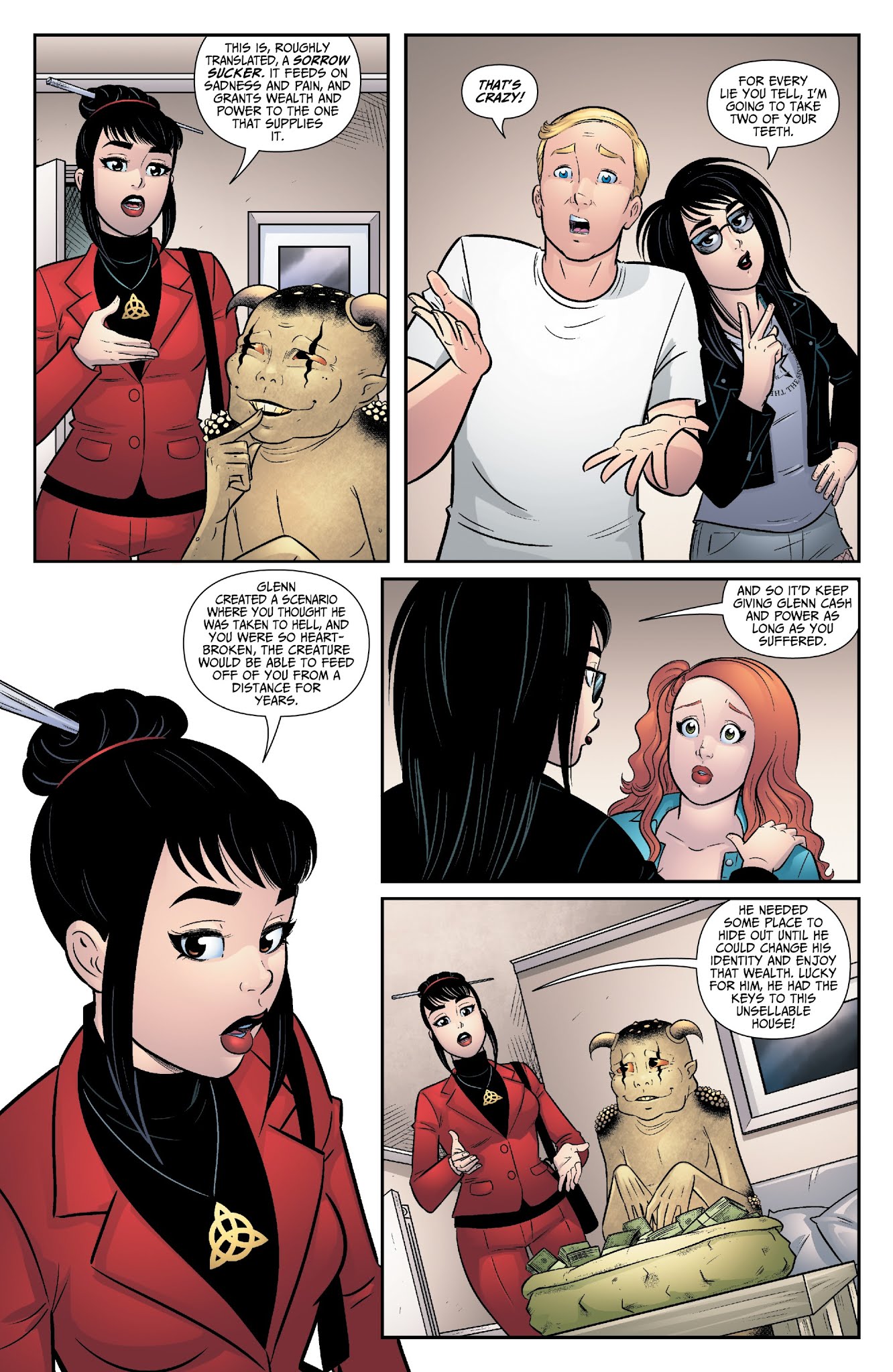 Read online Exorsisters comic -  Issue #1 - 20