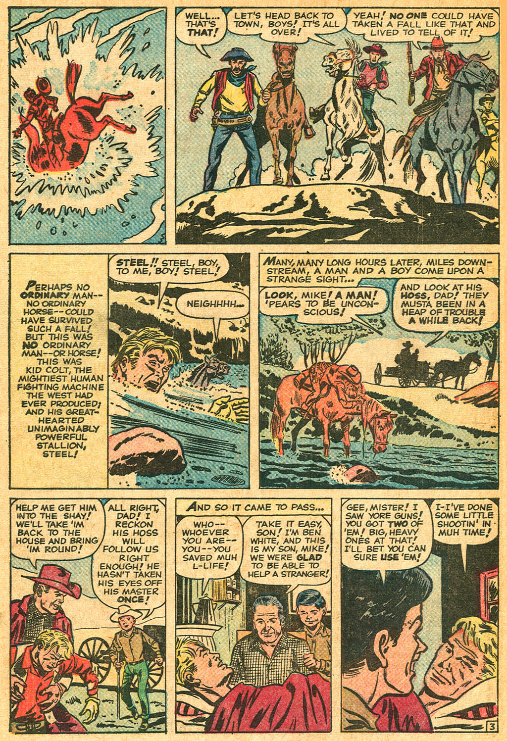Read online Kid Colt Outlaw comic -  Issue #132 - 36