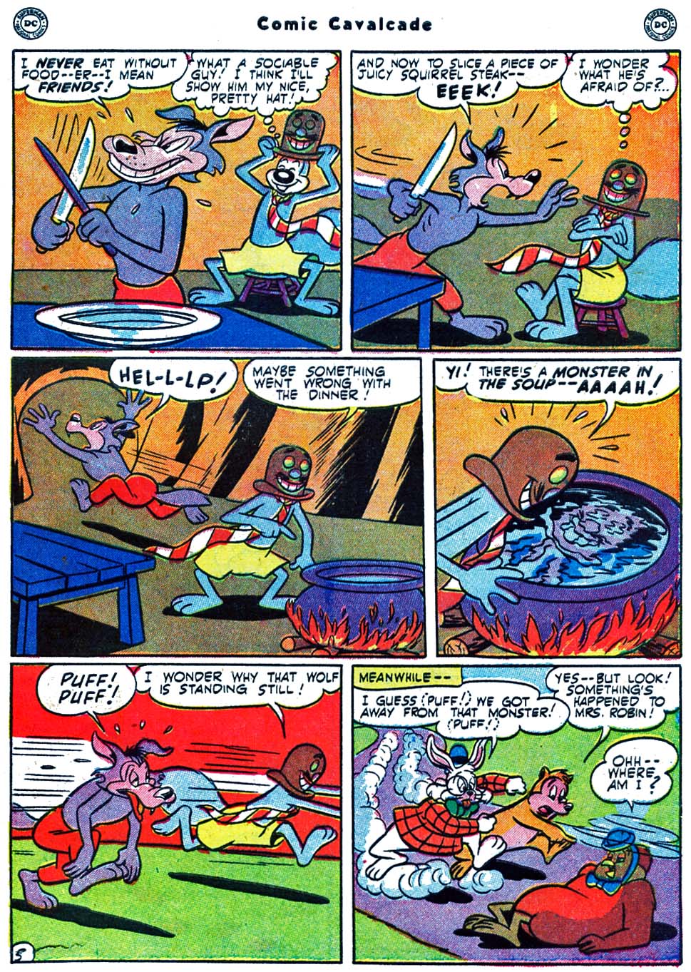 Read online Comic Cavalcade comic -  Issue #39 - 71