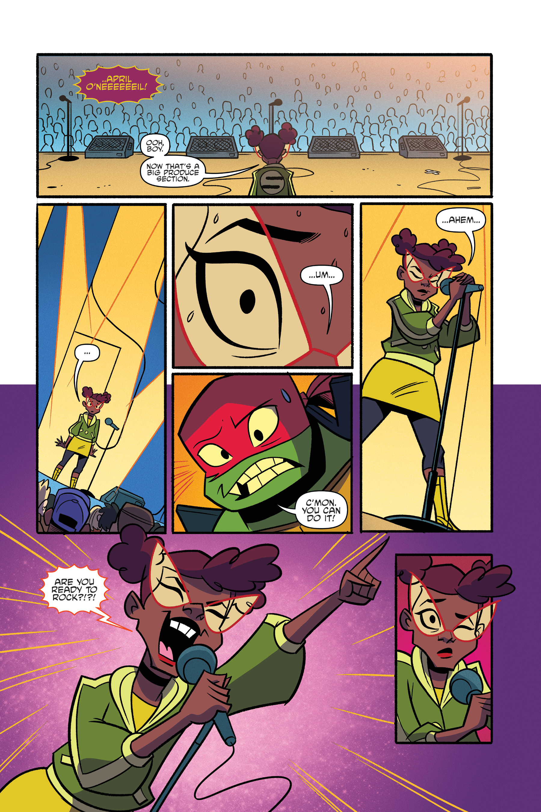 Read online Rise of the Teenage Mutant Ninja Turtles: Sound Off! comic -  Issue # _TPB - 51