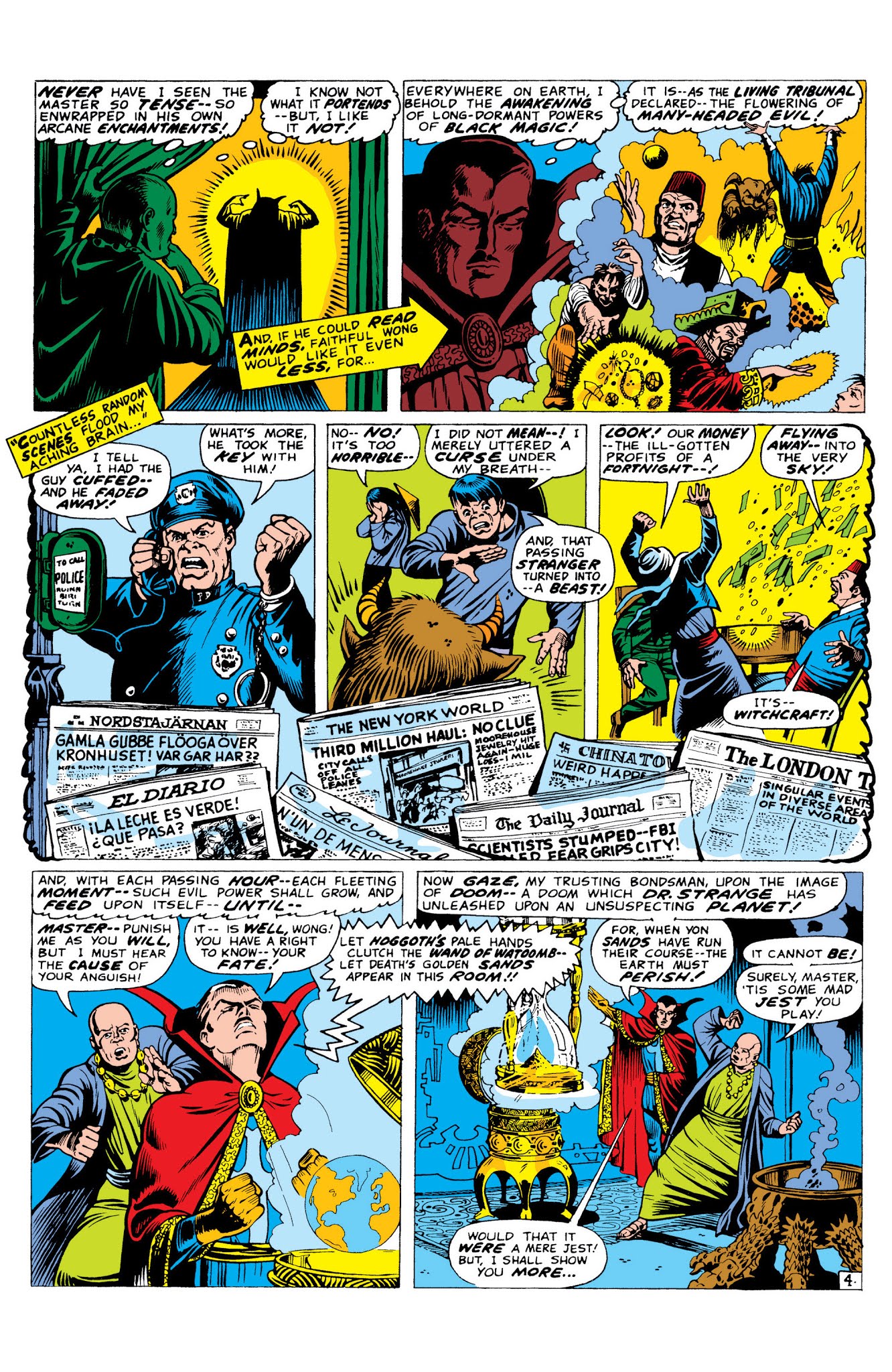Read online Marvel Masterworks: Doctor Strange comic -  Issue # TPB 2 (Part 2) - 97