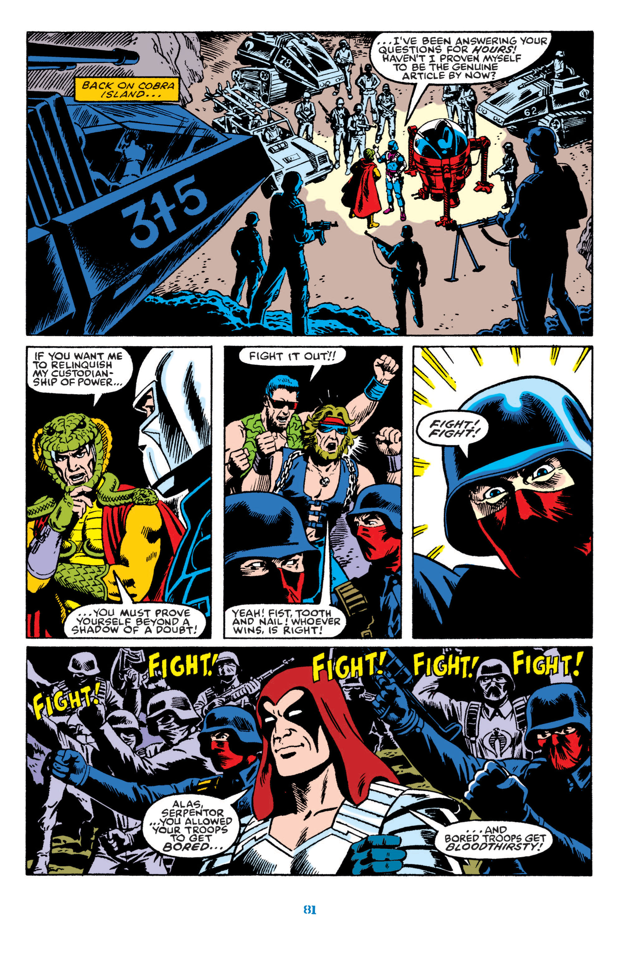 Read online Classic G.I. Joe comic -  Issue # TPB 7 (Part 1) - 82
