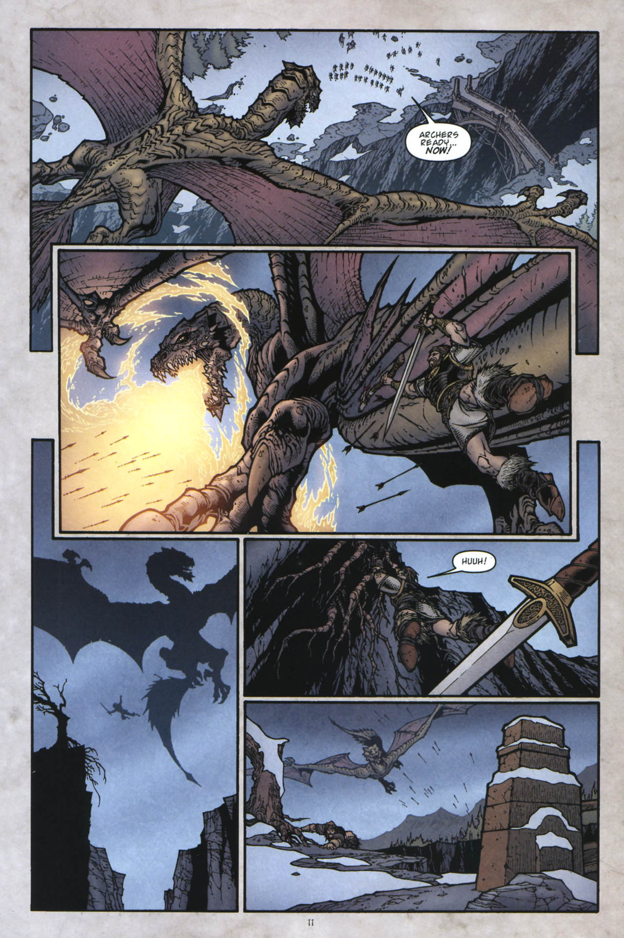 Read online Beowulf (2007) comic -  Issue #4 - 13