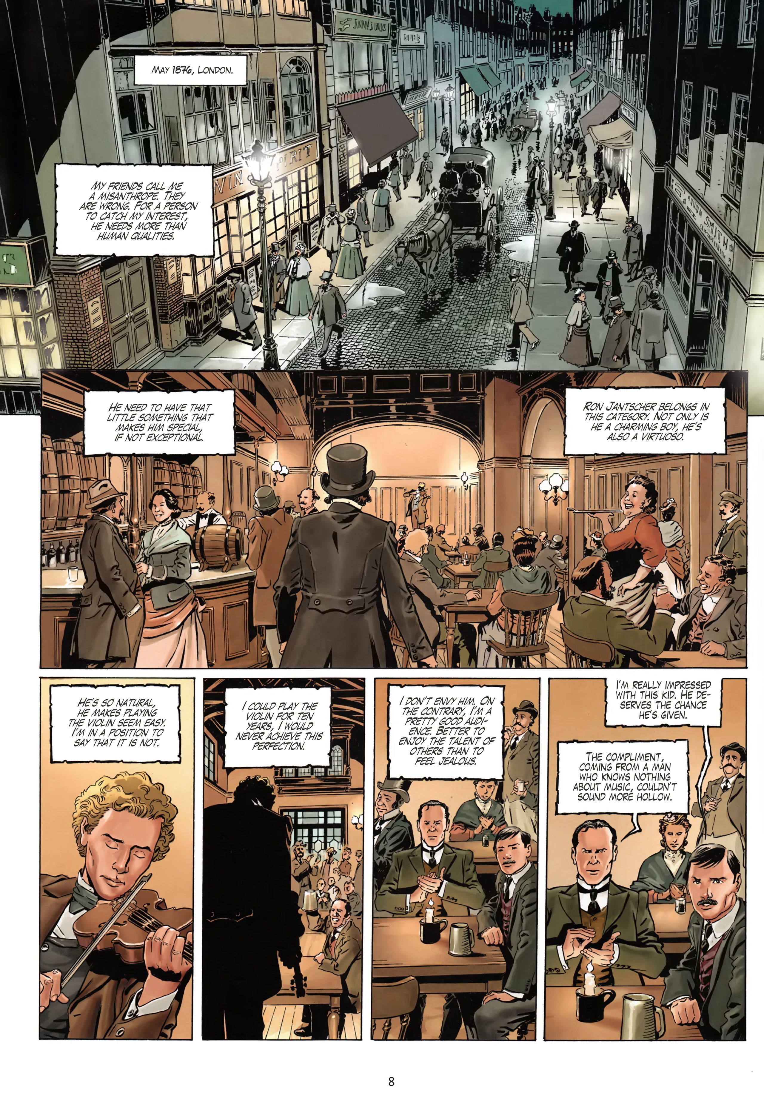 Read online Sherlock Holmes: Crime Alleys comic -  Issue # TPB 1 - 9