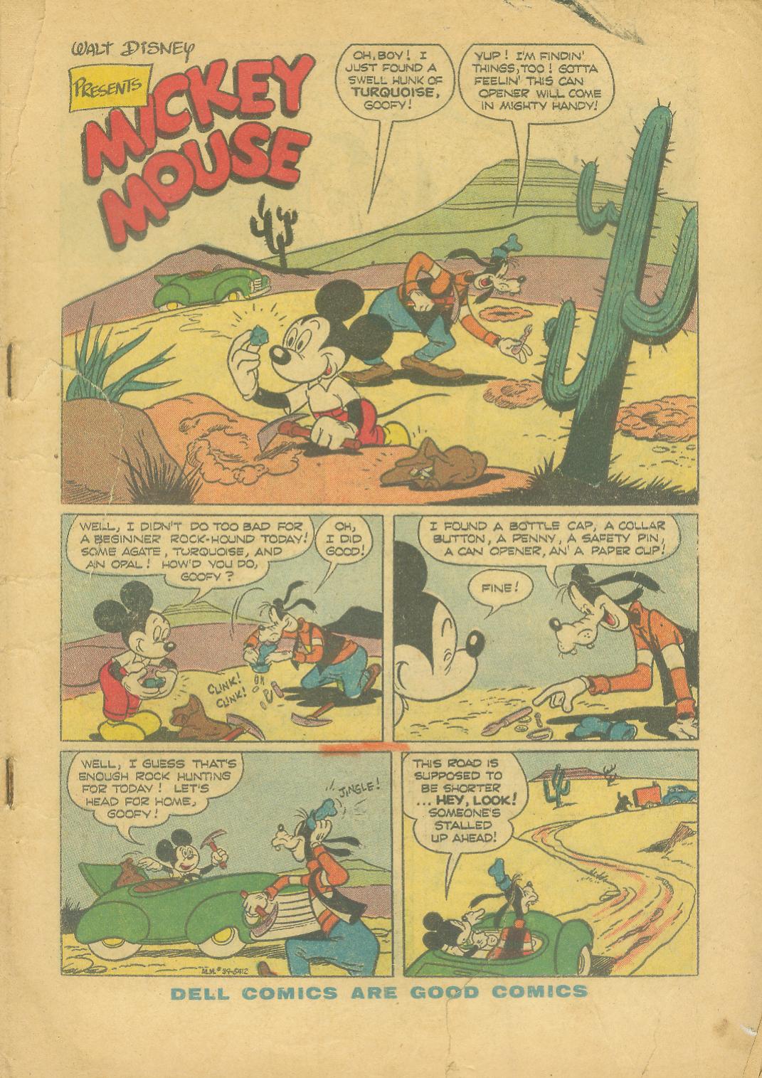 Read online Walt Disney's Mickey Mouse comic -  Issue #39 - 2