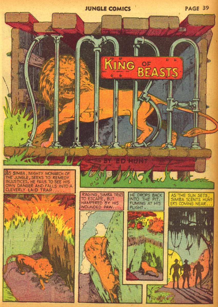 Read online Jungle Comics comic -  Issue #17 - 41