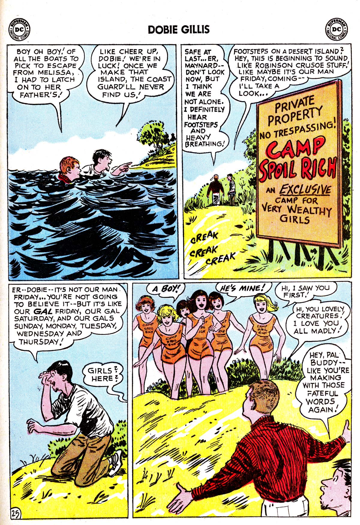 Read online Many Loves of Dobie Gillis comic -  Issue #8 - 33