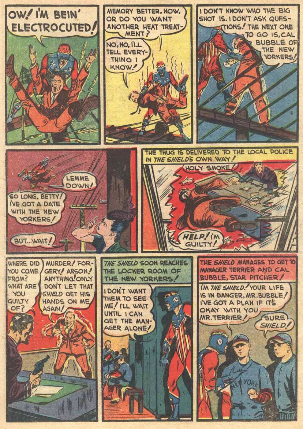 Read online Pep Comics comic -  Issue #7 - 7