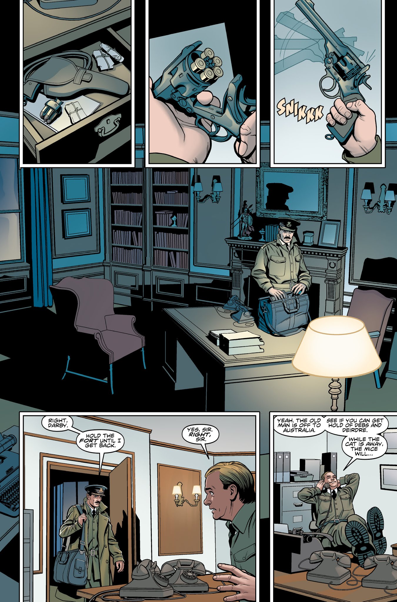 Read online Doctor Who: The Seventh Doctor: Operation Volcano comic -  Issue #1 - 24