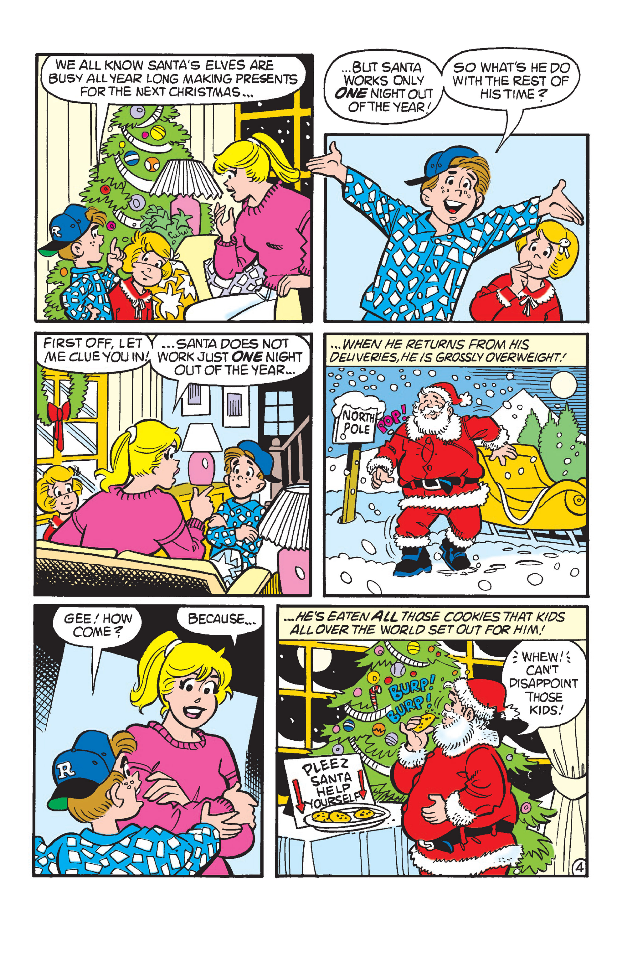 Read online Archie Meets Santa comic -  Issue # TPB - 73