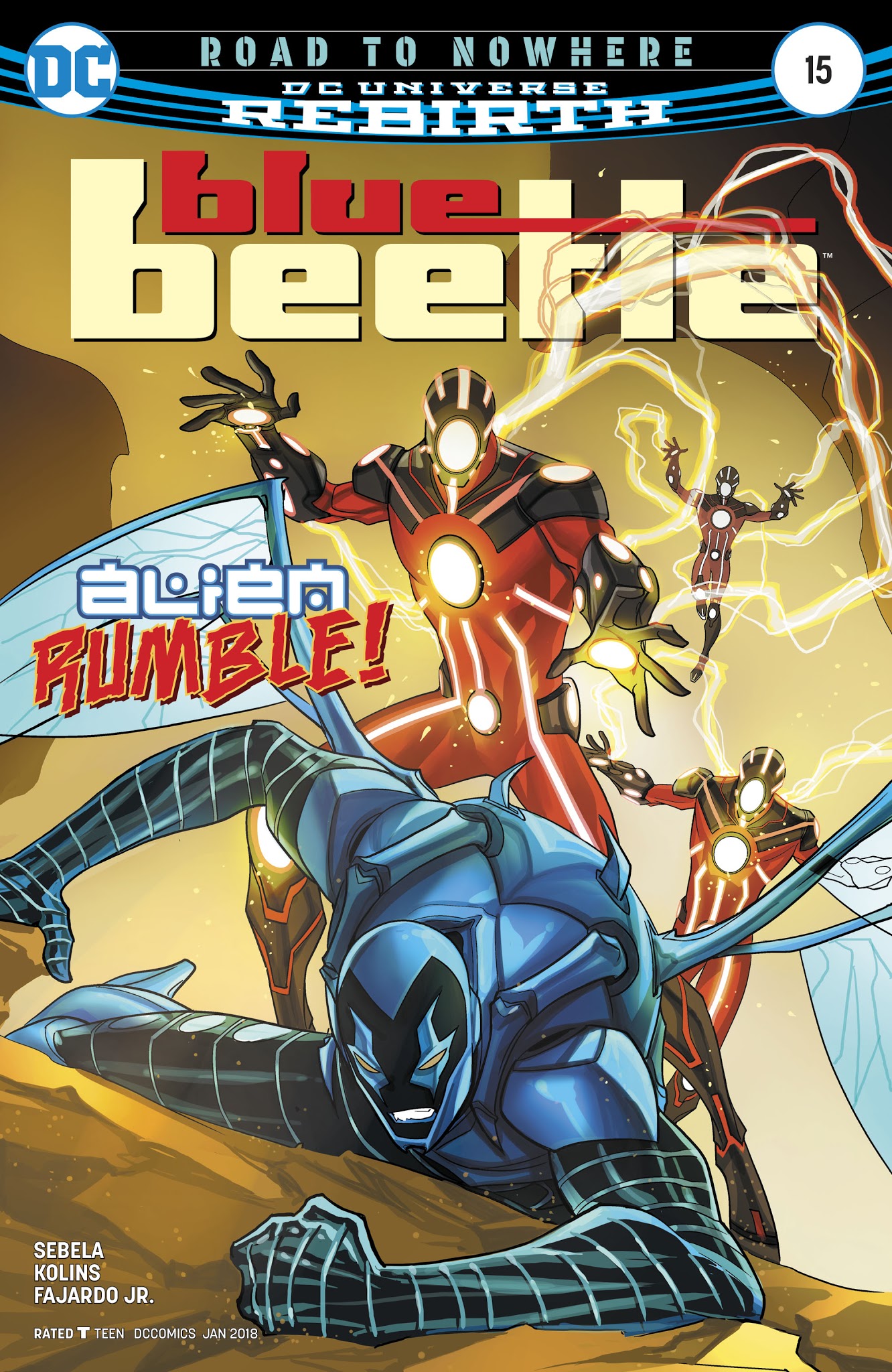 Read online Blue Beetle (2016) comic -  Issue #15 - 1