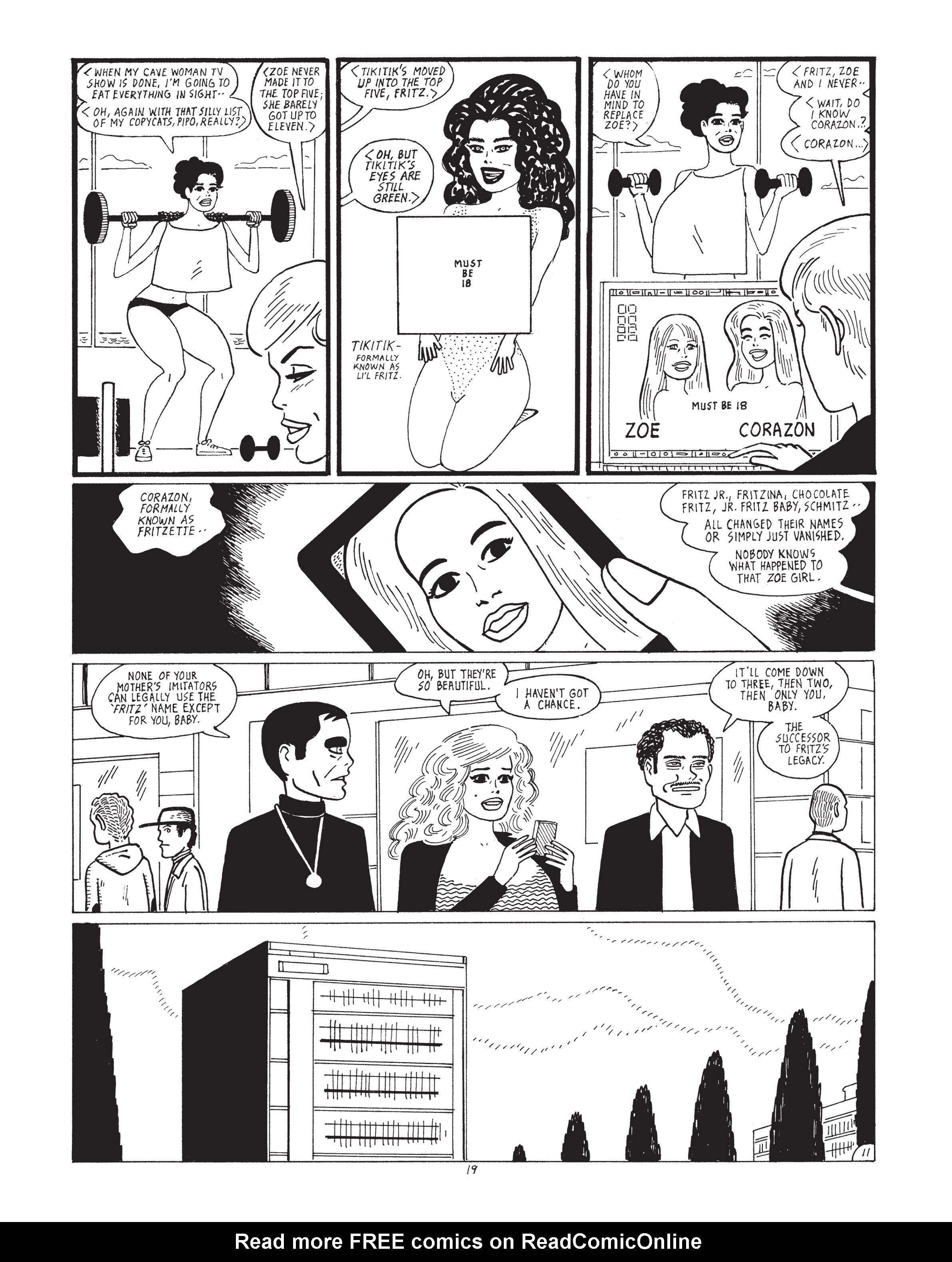 Read online Love and Rockets (2016) comic -  Issue #1 - 20