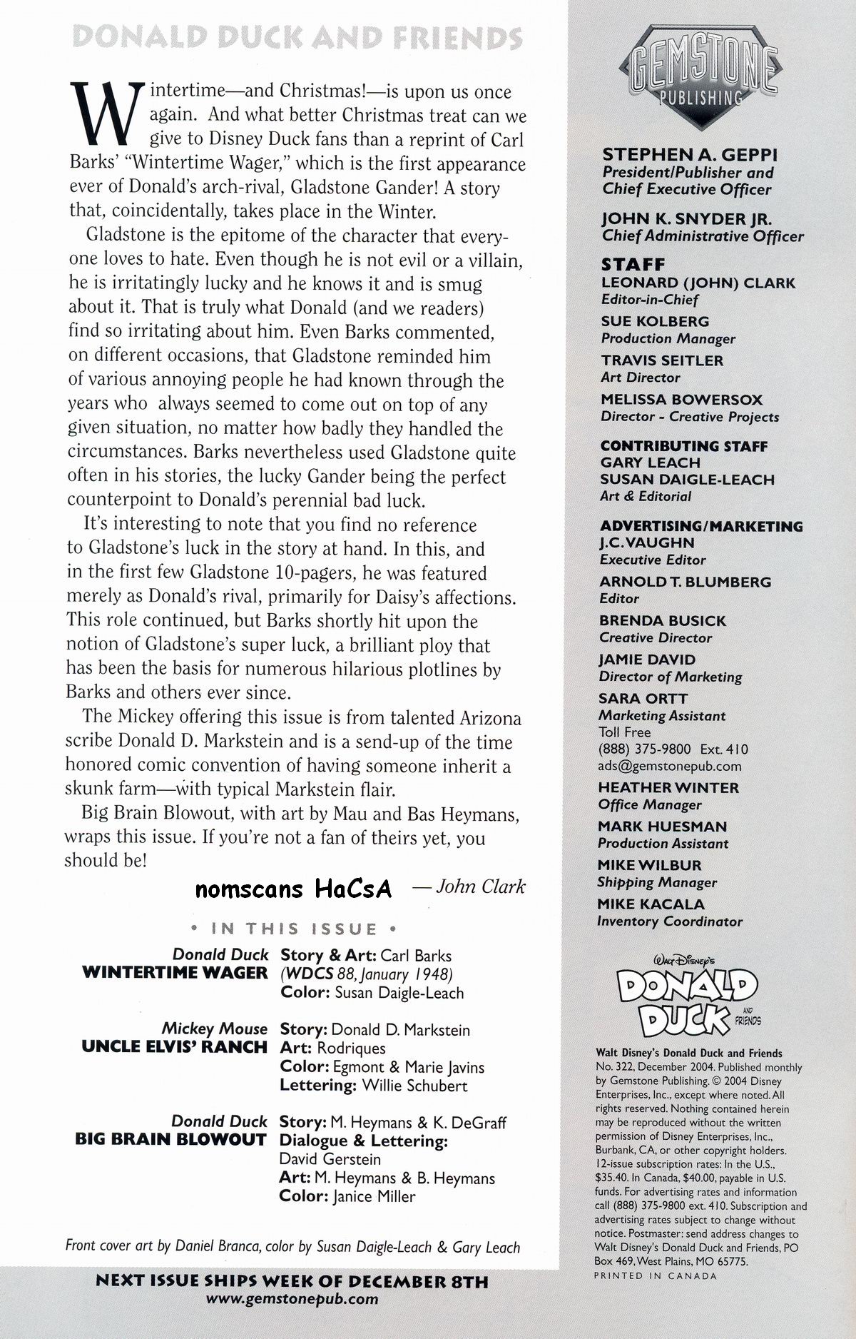 Read online Walt Disney's Donald Duck and Friends comic -  Issue #322 - 2