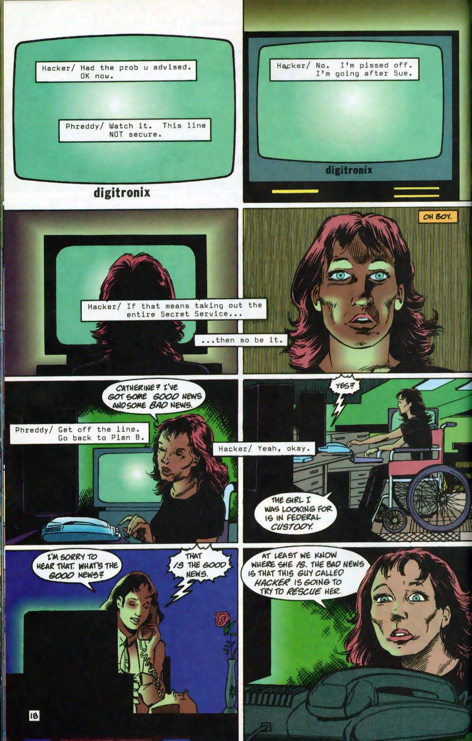 Read online The Hacker Files comic -  Issue #5 - 19