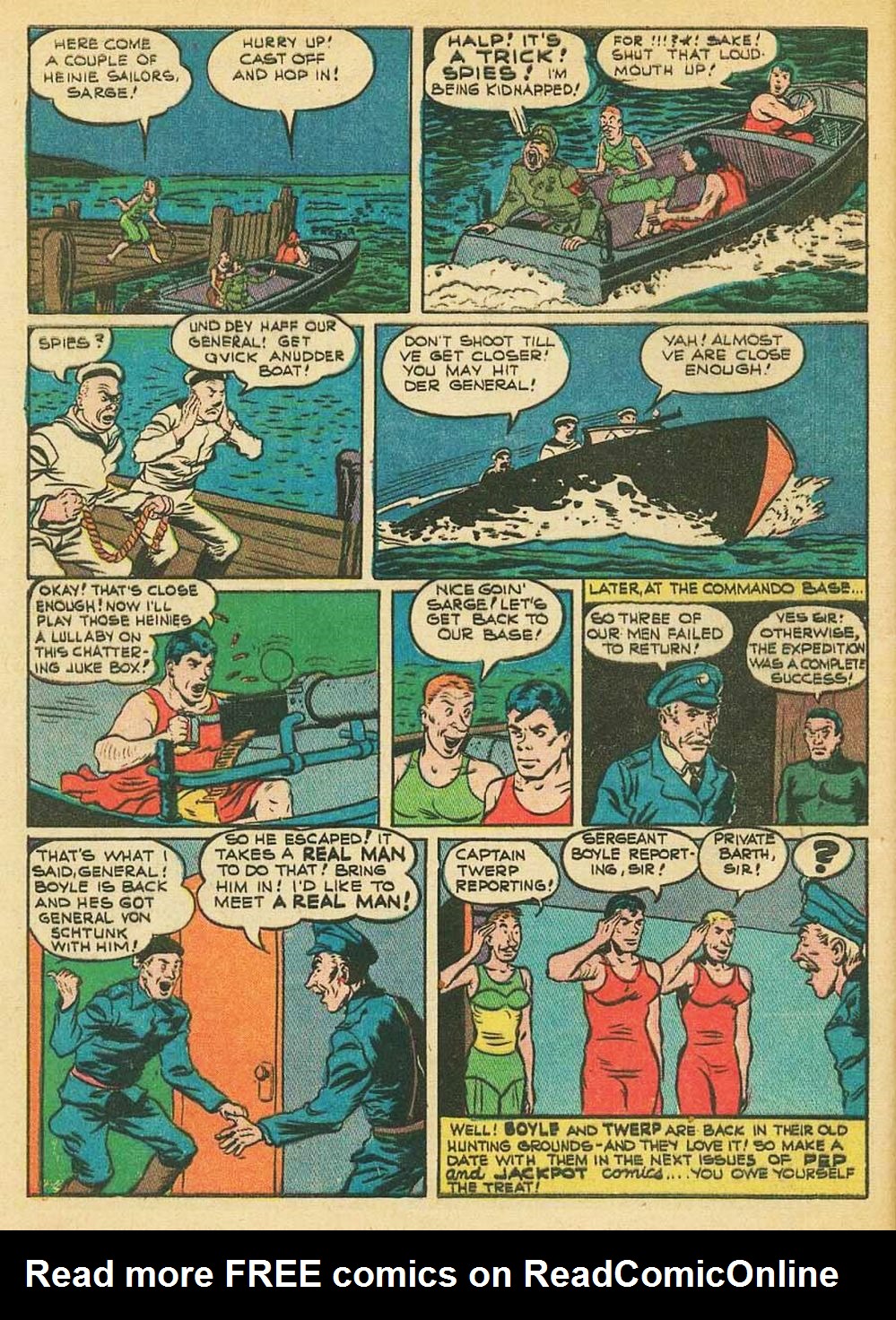 Read online Pep Comics comic -  Issue #32 - 54