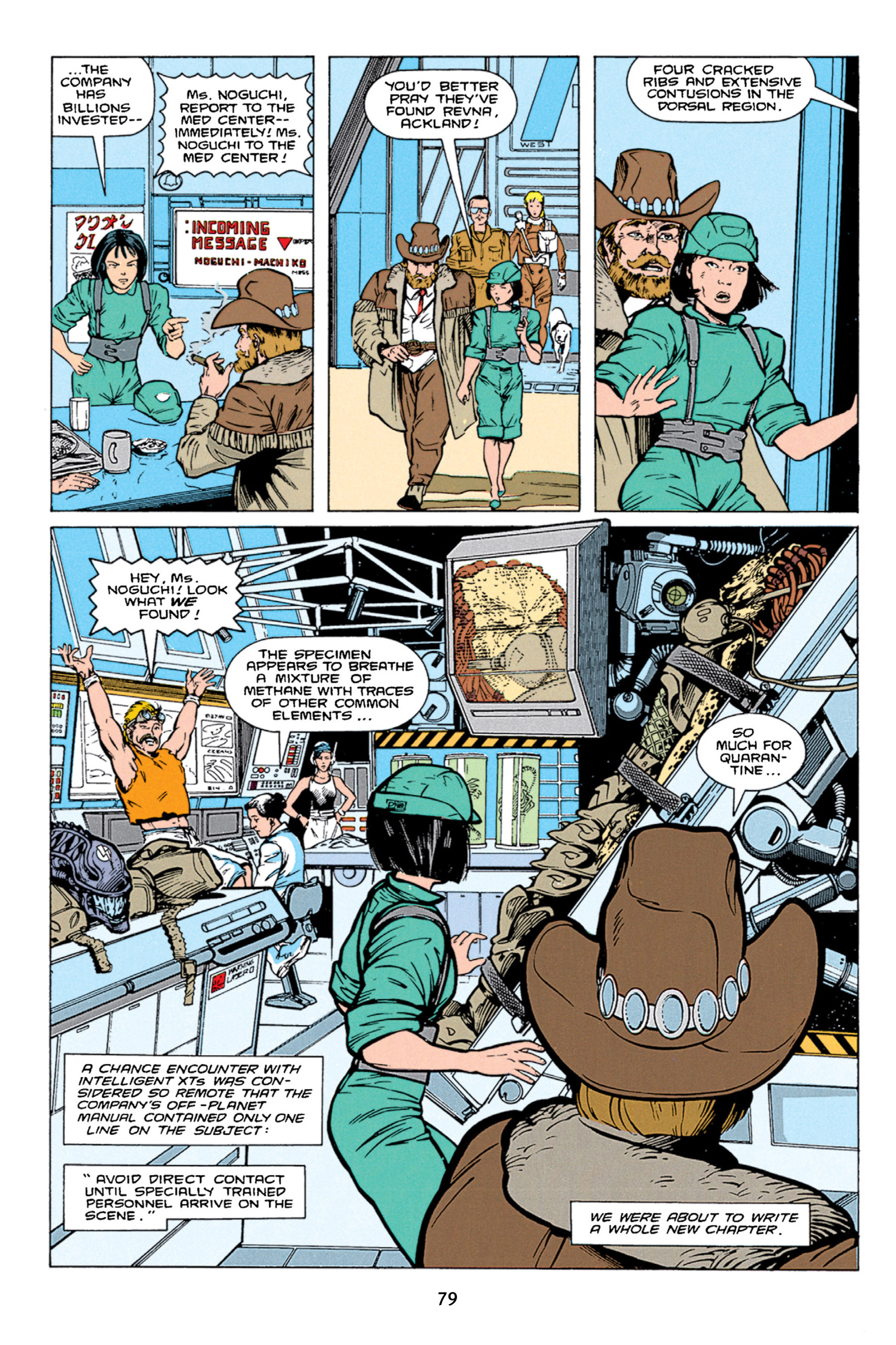 Read online Aliens vs. Predator Omnibus comic -  Issue # _TPB 1 Part 1 - 79