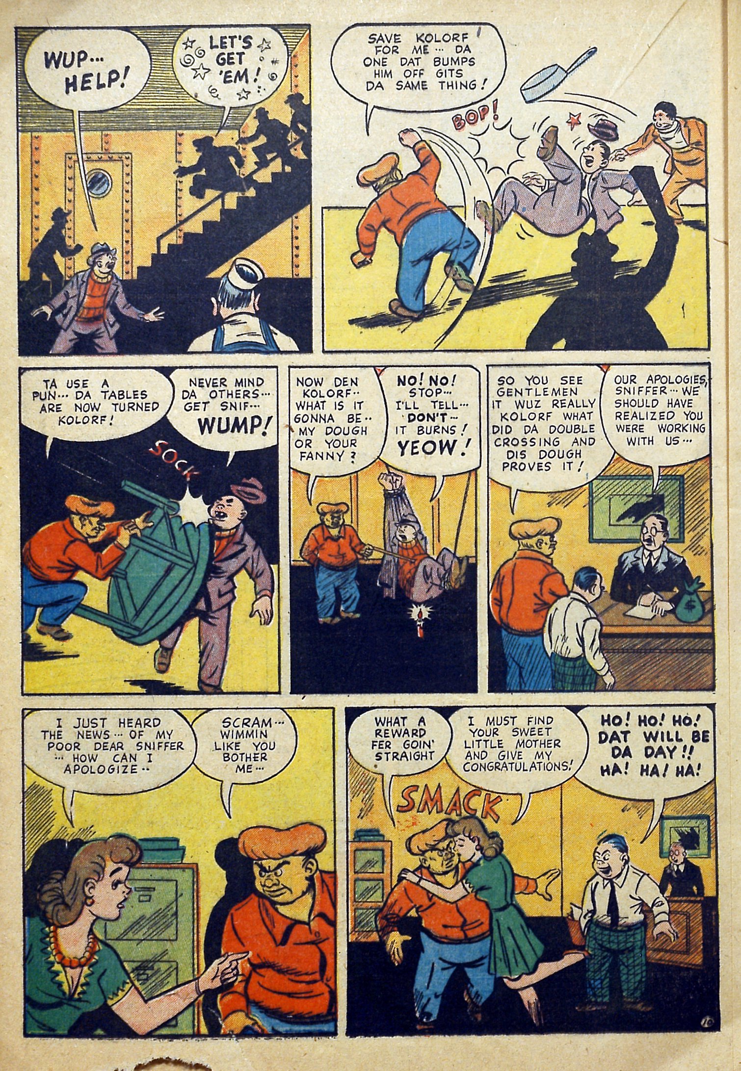 Read online Daredevil (1941) comic -  Issue #22 - 36