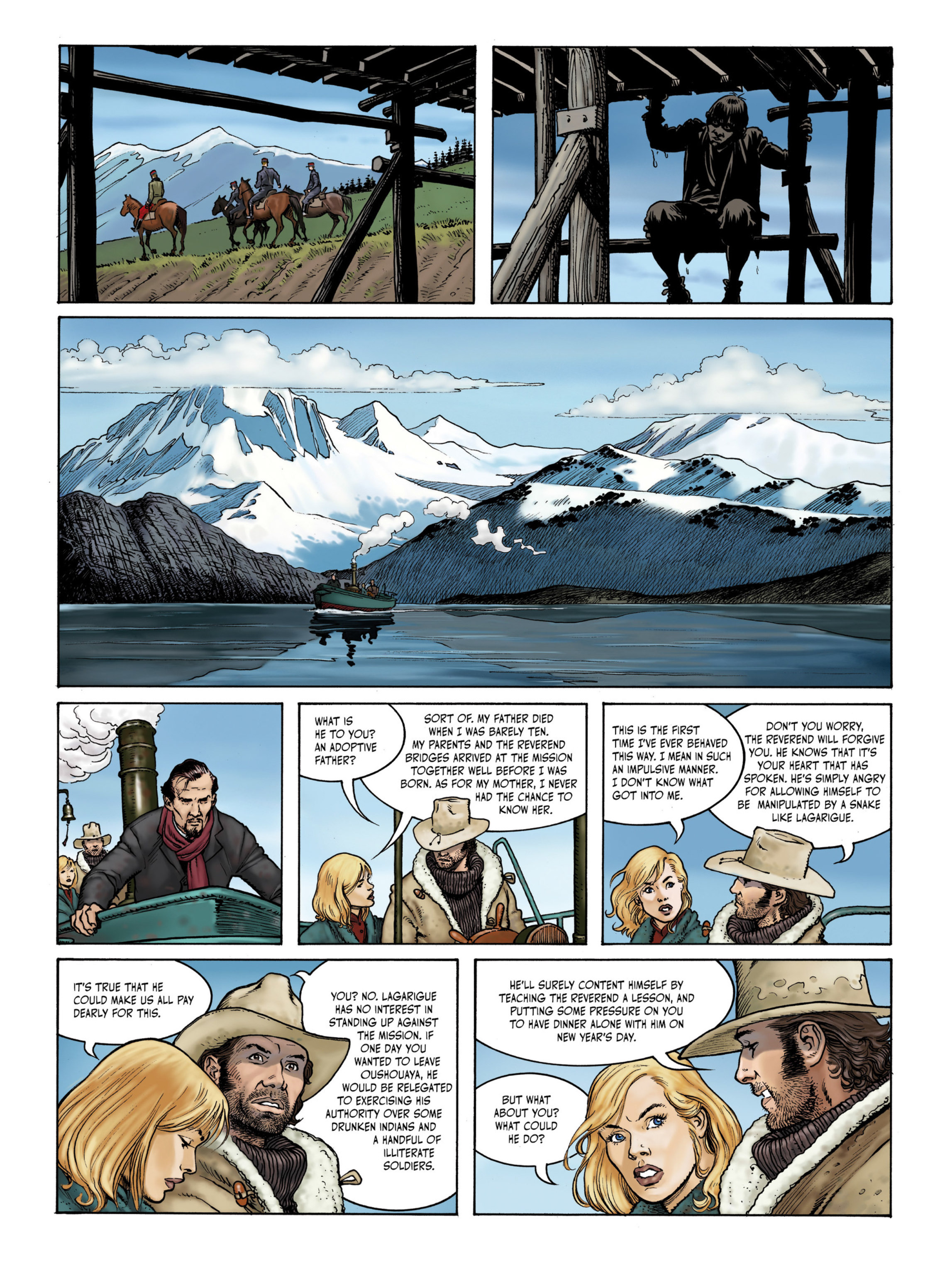 Read online Cape Horn comic -  Issue #2 - 12