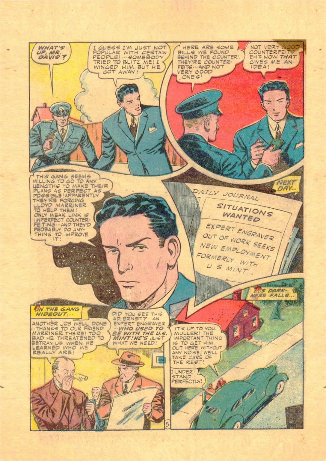 Read online Startling Comics comic -  Issue #35 - 45