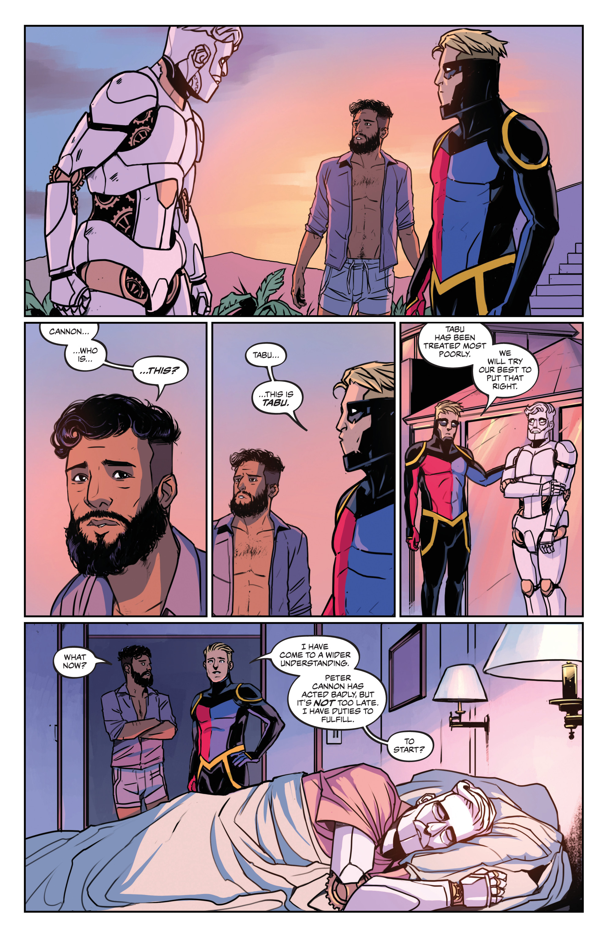 Read online Peter Cannon: Thunderbolt (2019) comic -  Issue #5 - 21
