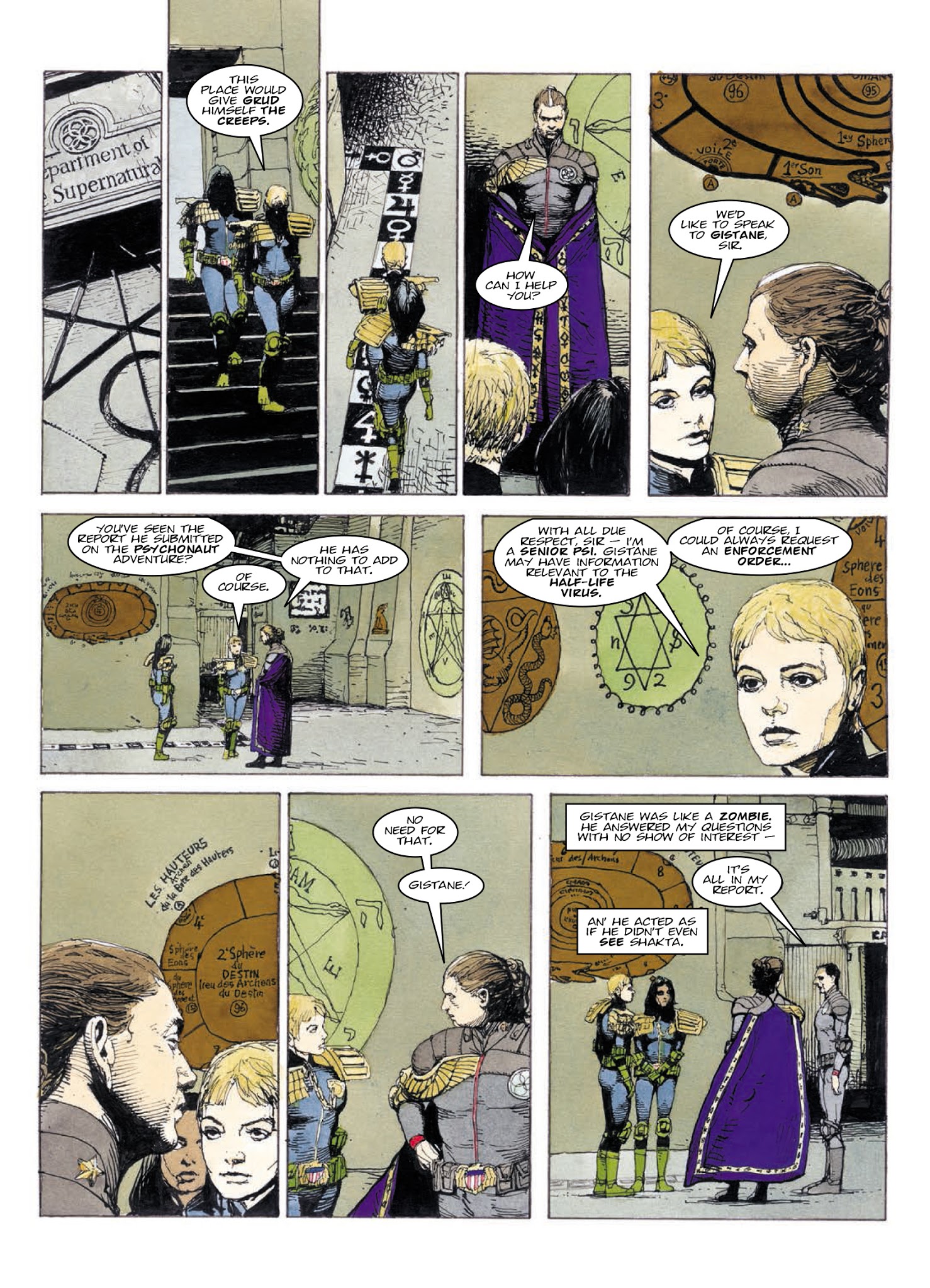 Read online Judge Anderson: The Psi Files comic -  Issue # TPB 4 - 232