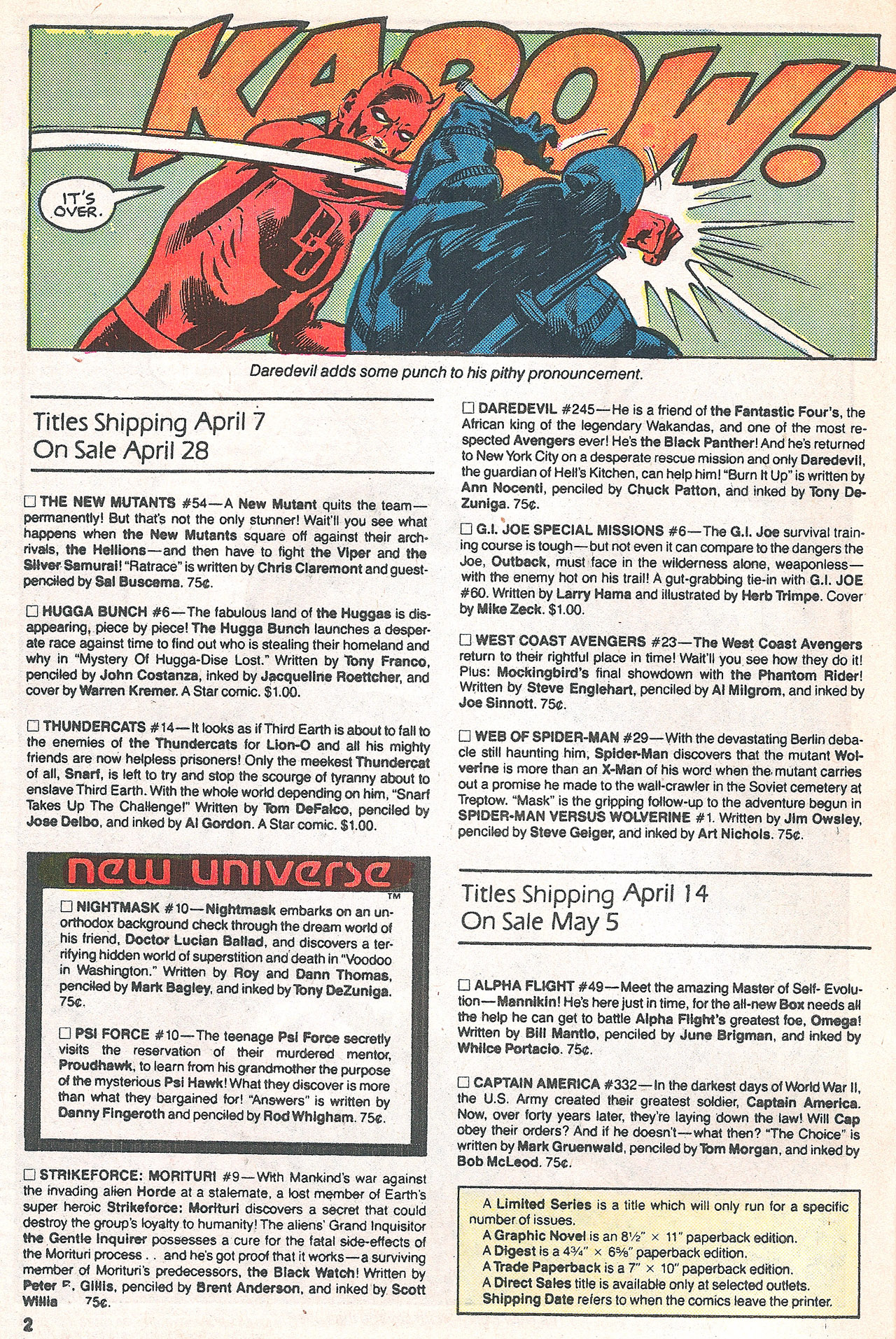 Read online Marvel Age comic -  Issue #52 - 4